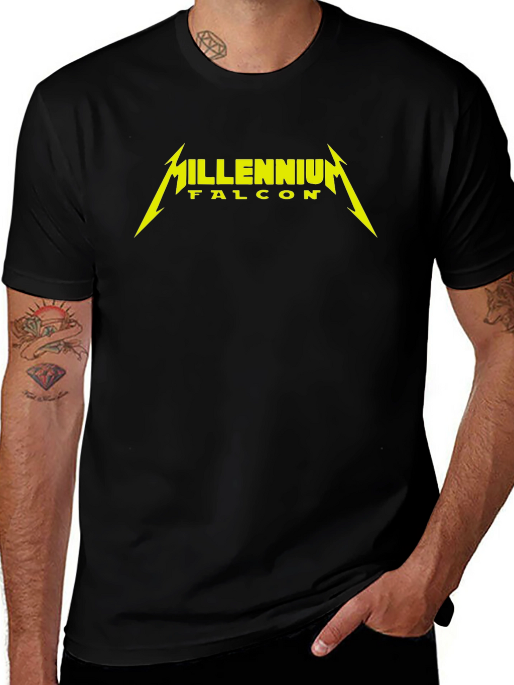 Millennium Falcon Graphic T-Shirt