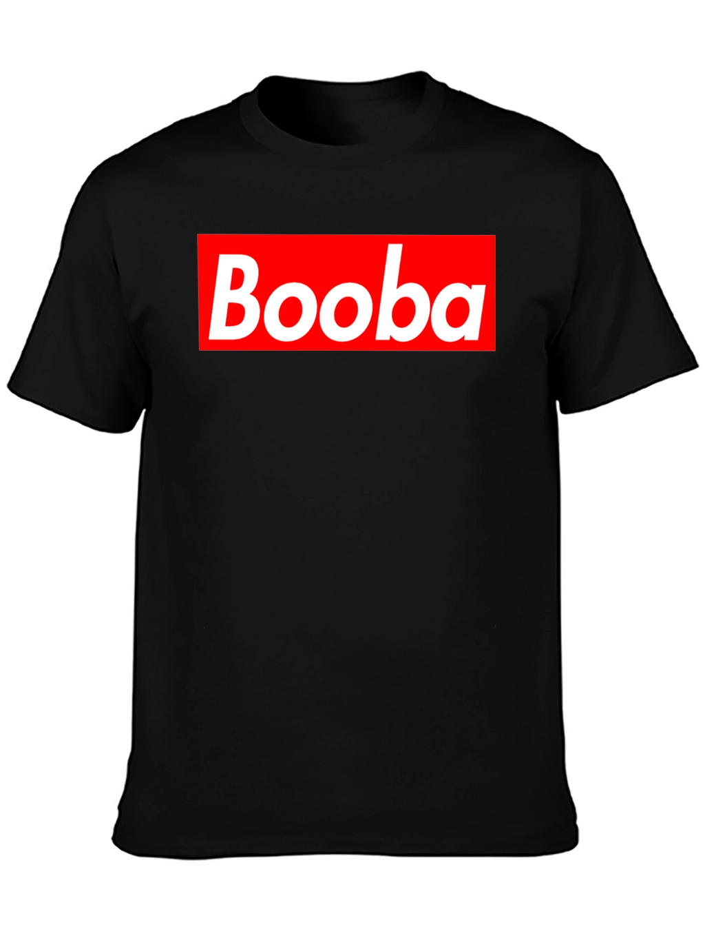 Booba Parody T-Shirt - Red Box Logo Design
