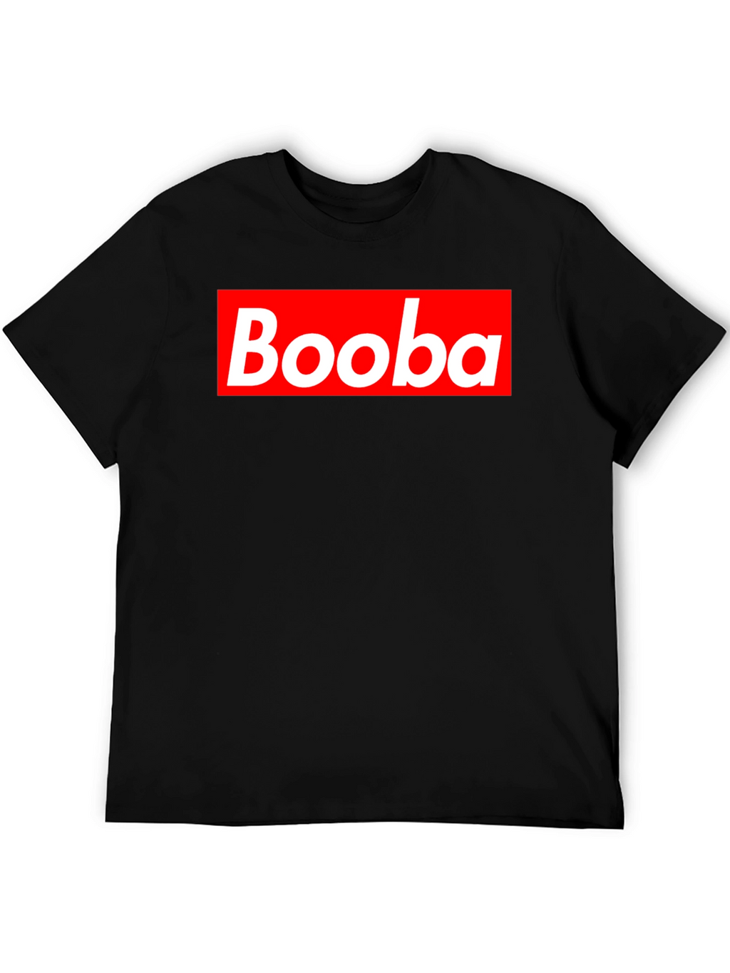 Booba Parody T-Shirt - Red Box Logo Design