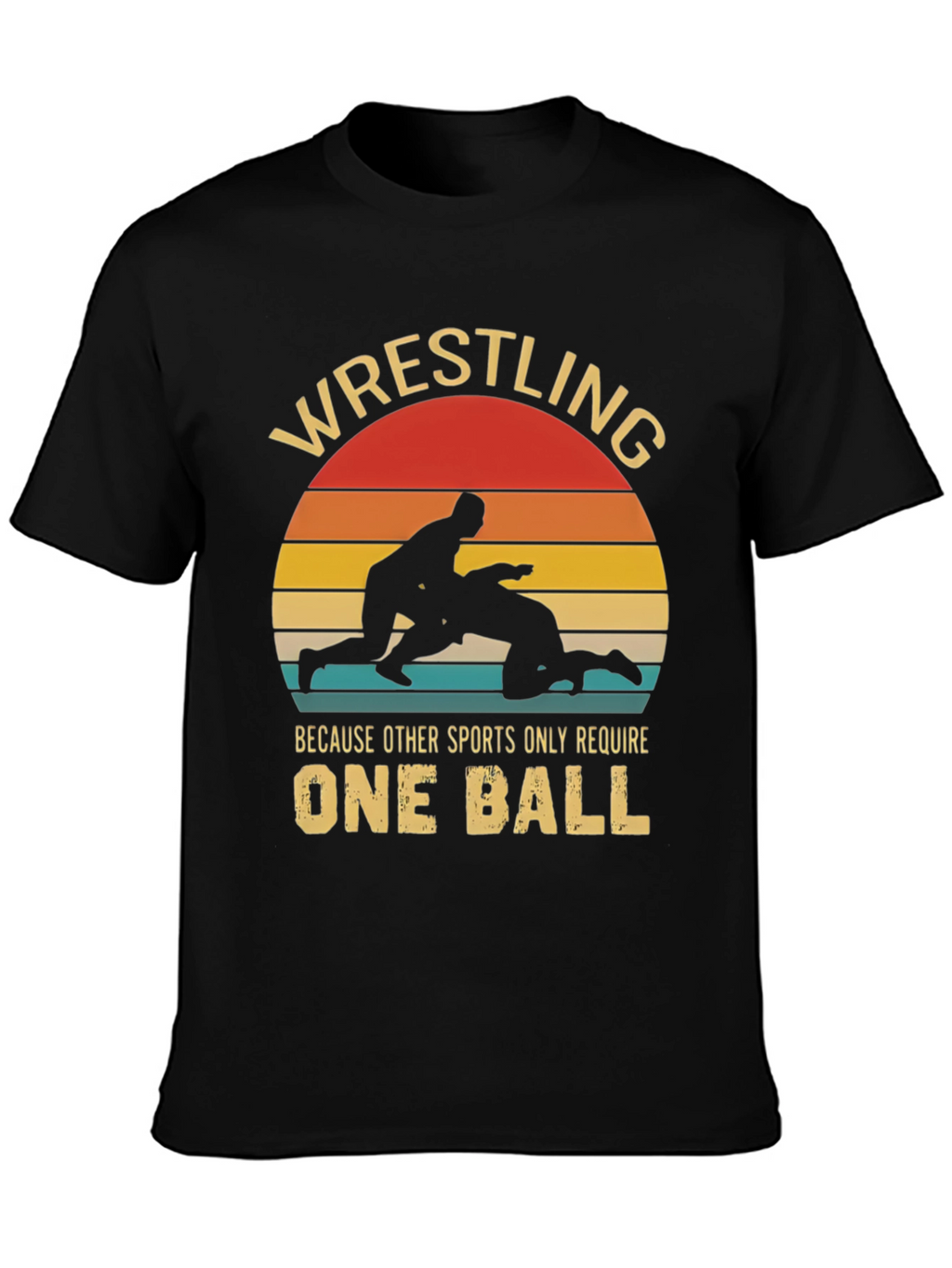 Wrestling Humor Graphic T-Shirt