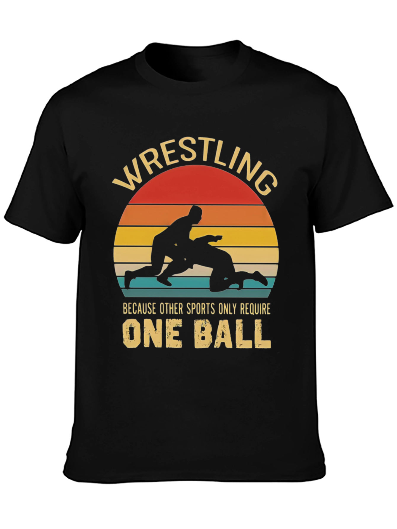 Wrestling Humor Graphic T-Shirt