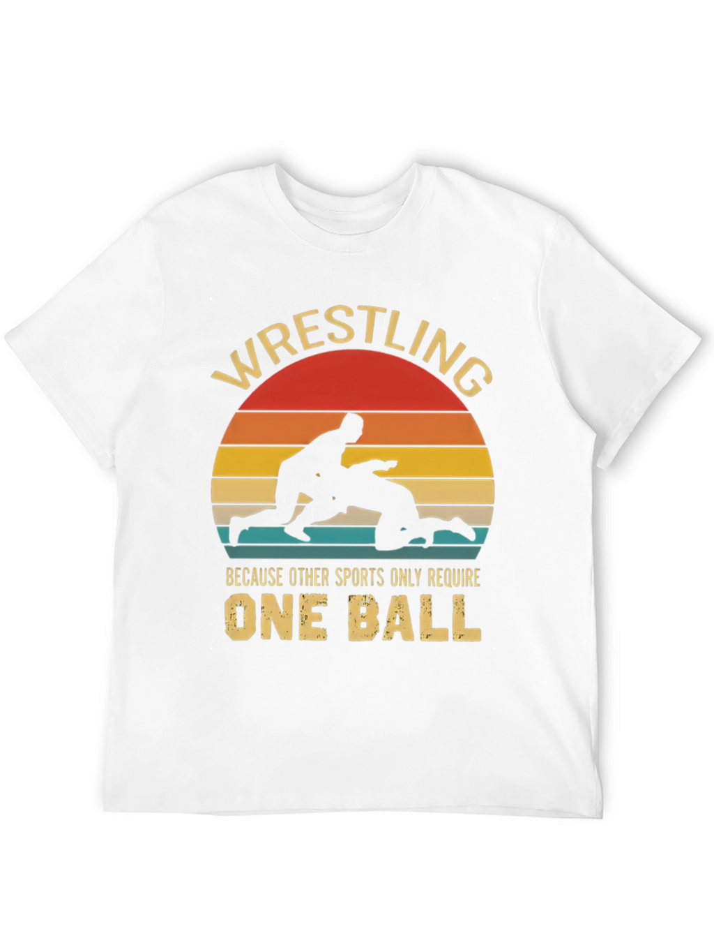 Wrestling Humor Graphic T-Shirt