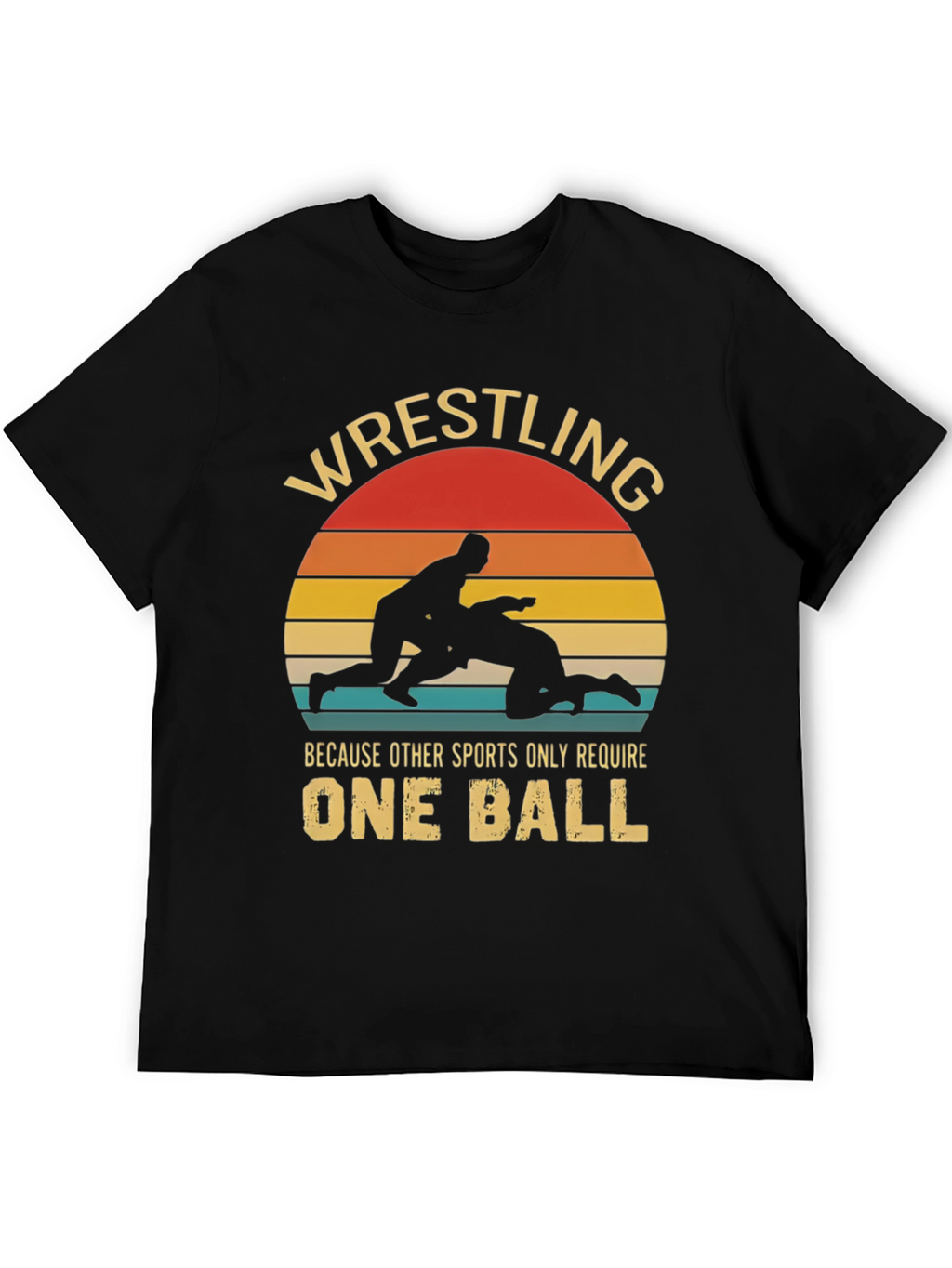 Wrestling Humor Graphic T-Shirt