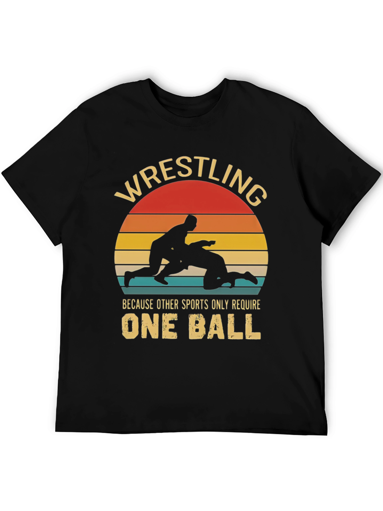 Wrestling Humor Graphic T-Shirt