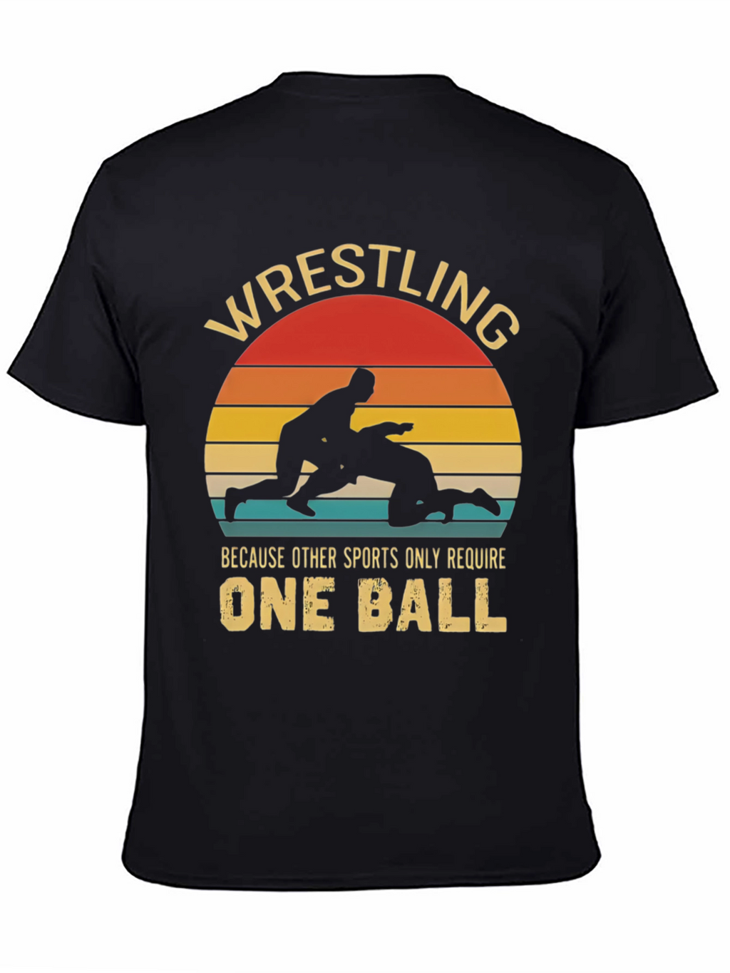 Wrestling Humor Graphic T-Shirt