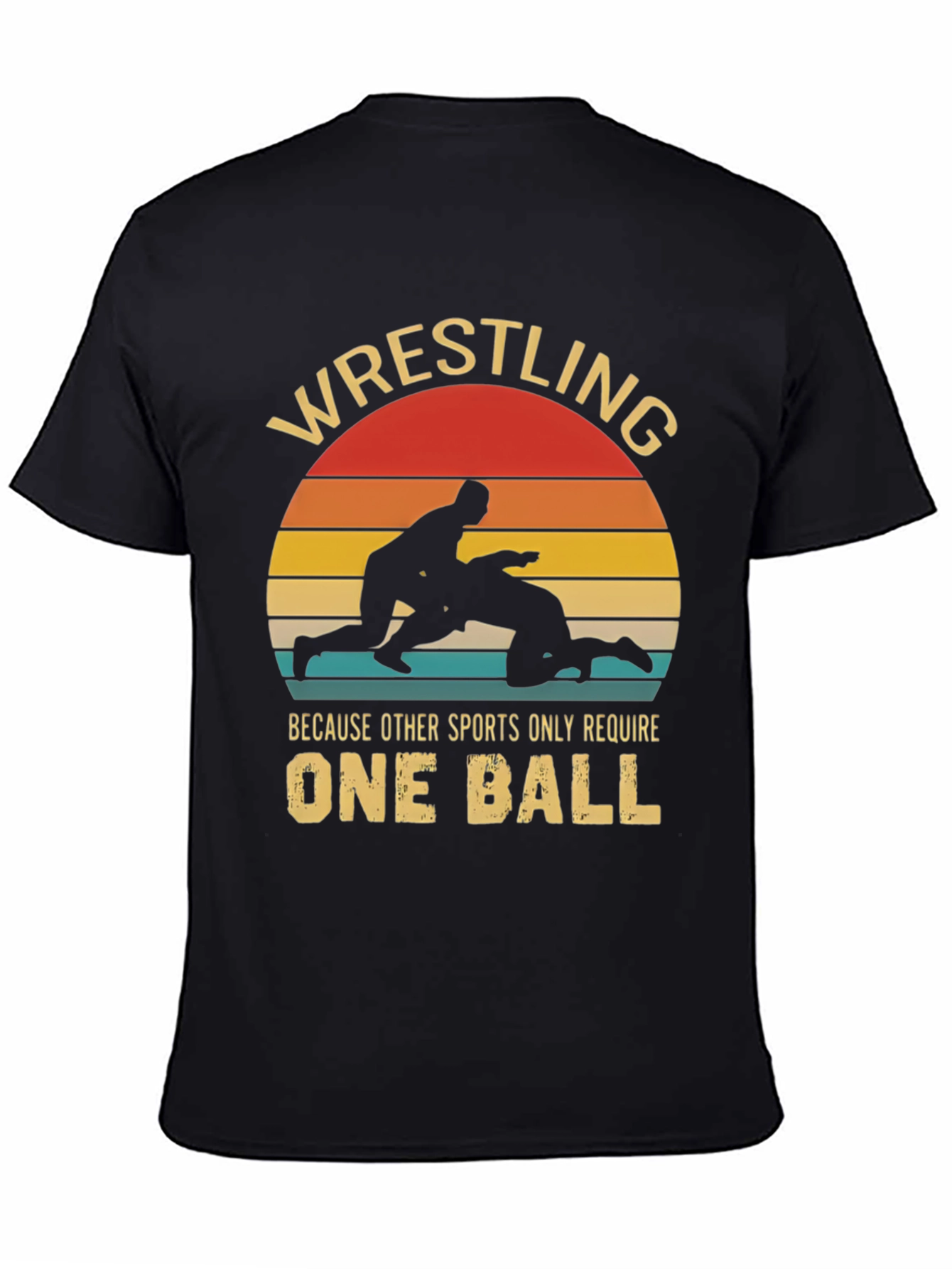 Wrestling Humor Graphic T-Shirt