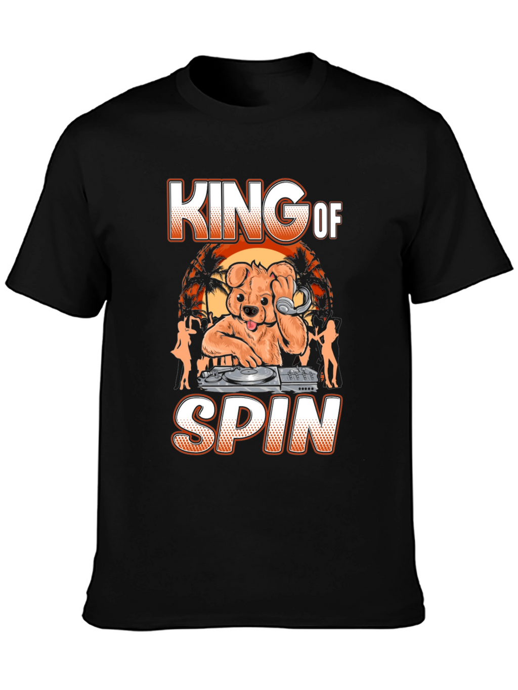 DJ Bear T-Shirt - King of Spin