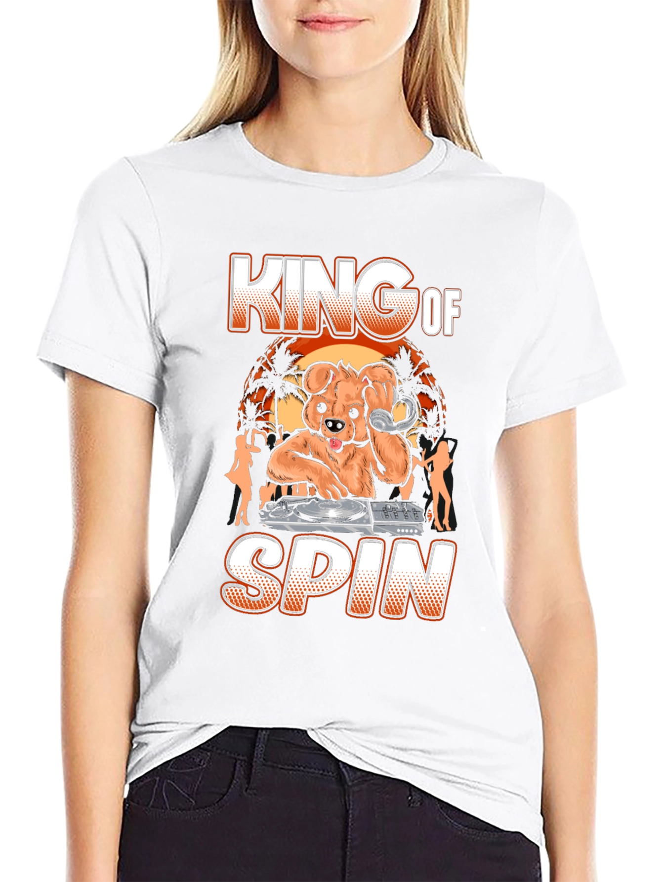 DJ Bear T-Shirt - King of Spin