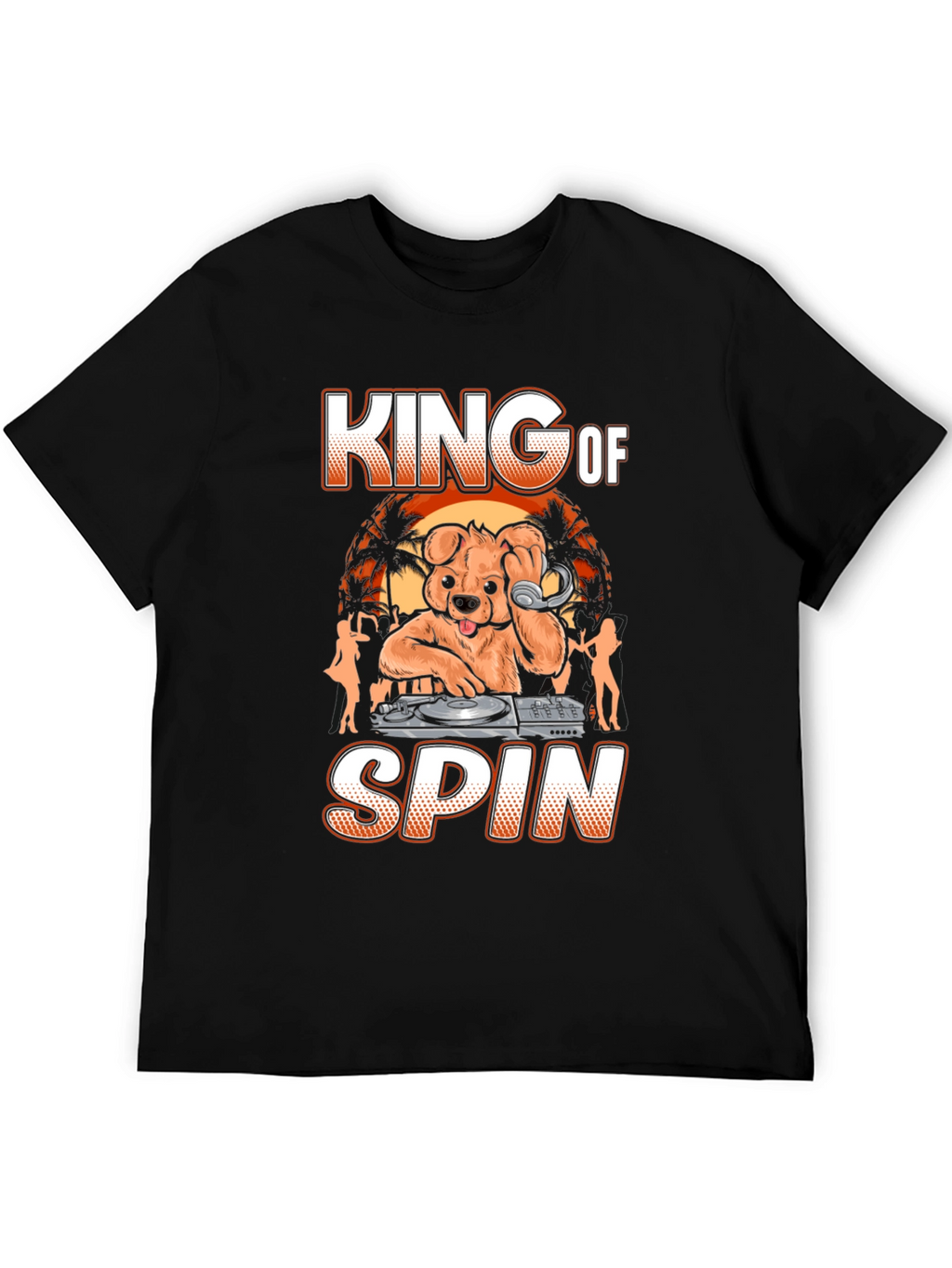 DJ Bear T-Shirt - King of Spin