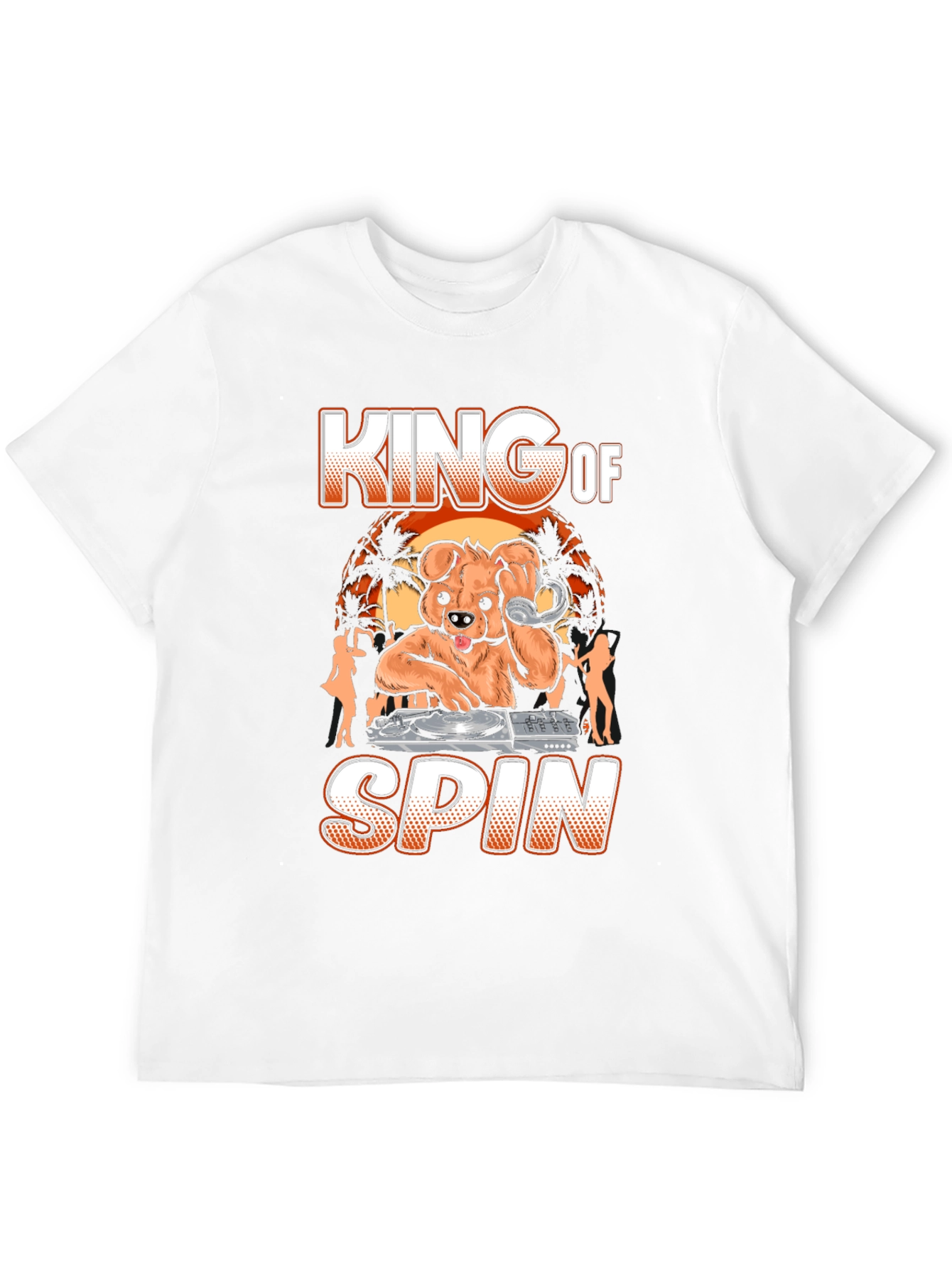 DJ Bear T-Shirt - King of Spin