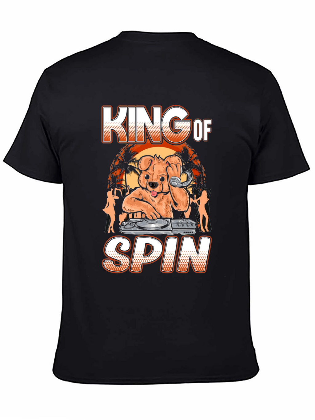 DJ Bear T-Shirt - King of Spin