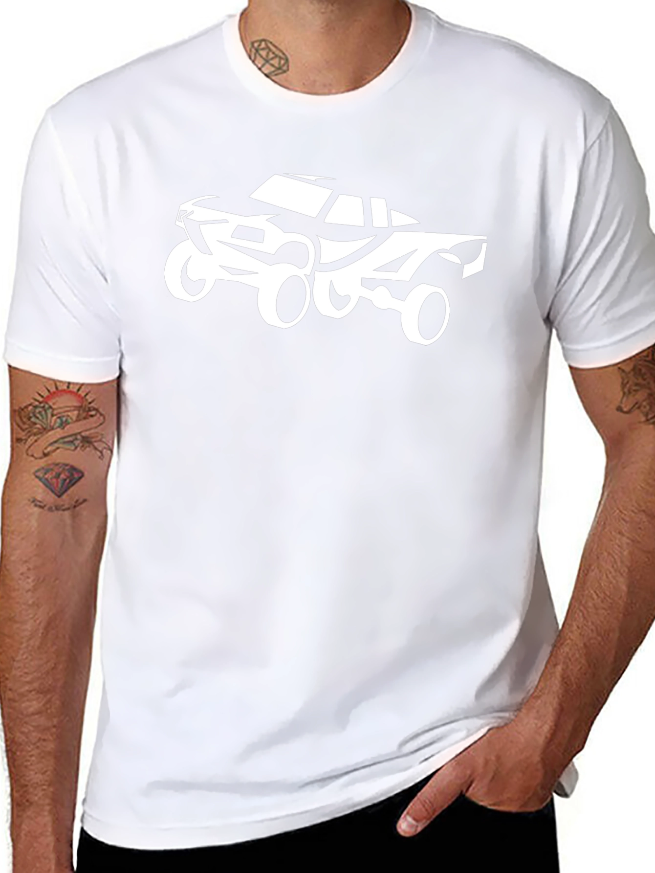 Truck Graphic Black T-Shirt