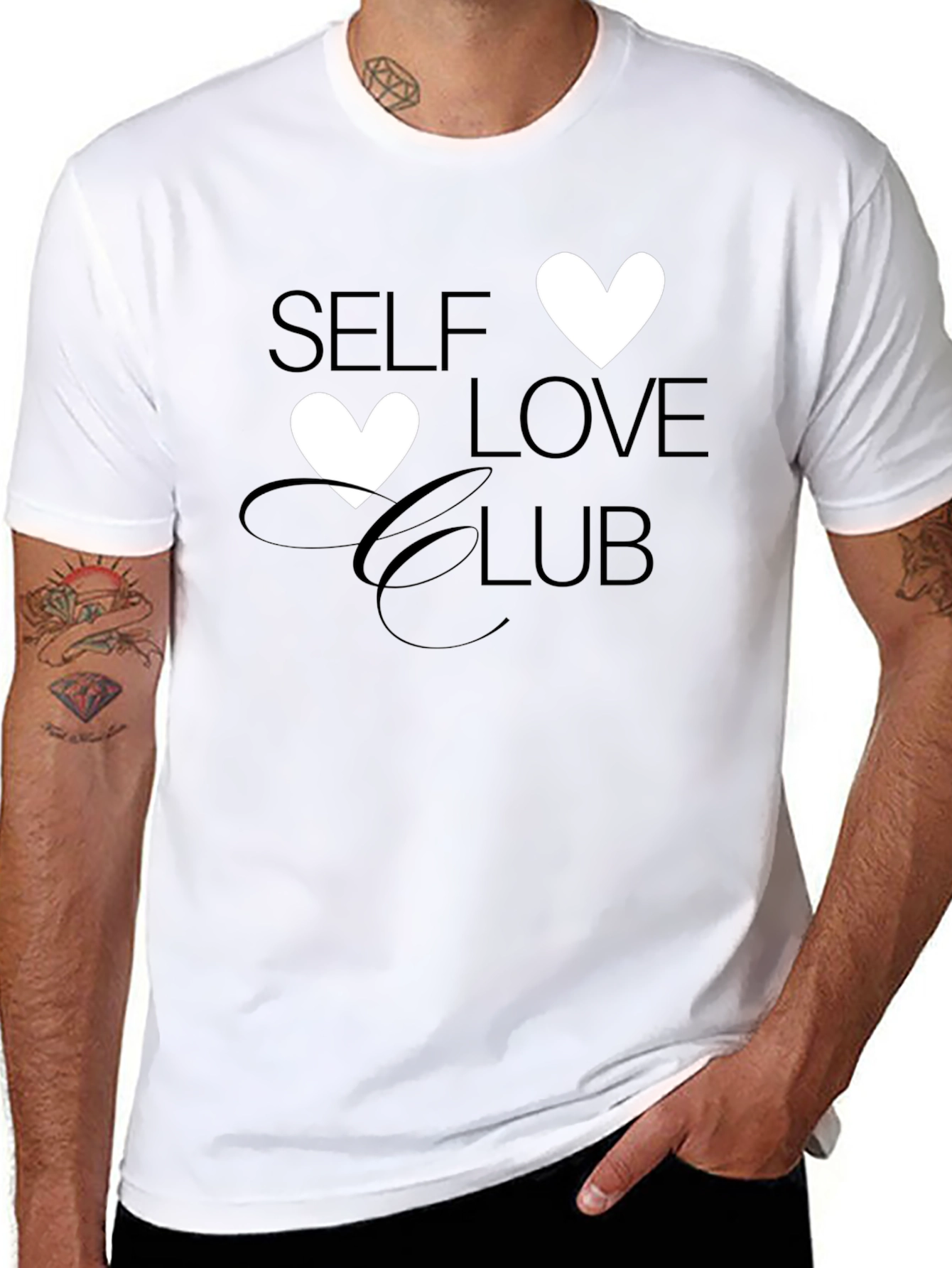 Self Love Club Graphic Tee - Stylish & Comfy