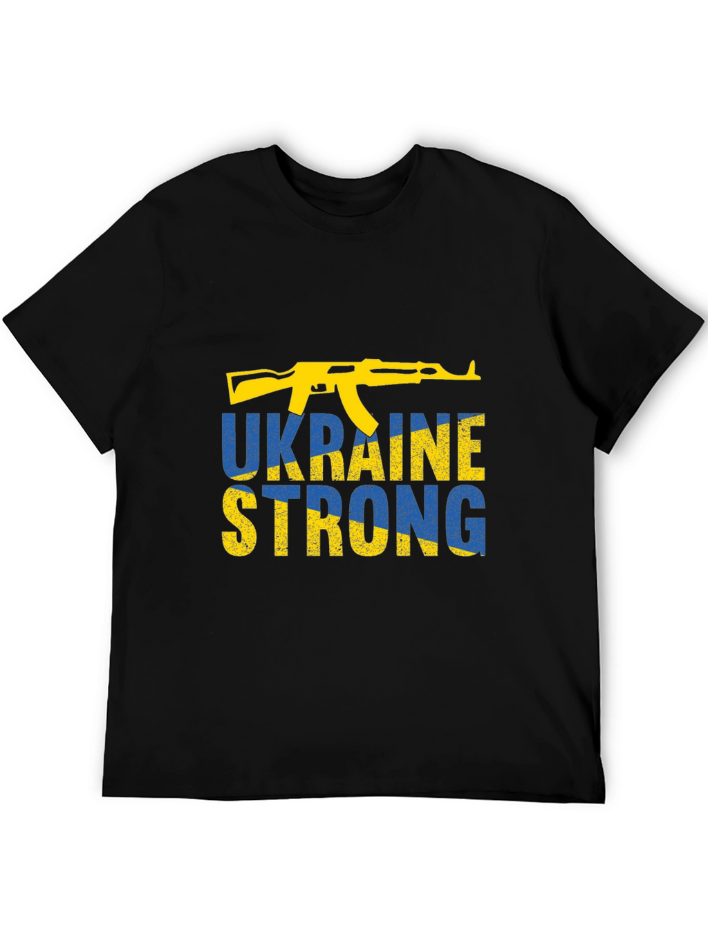 Ukraine Strong Black T-Shirt