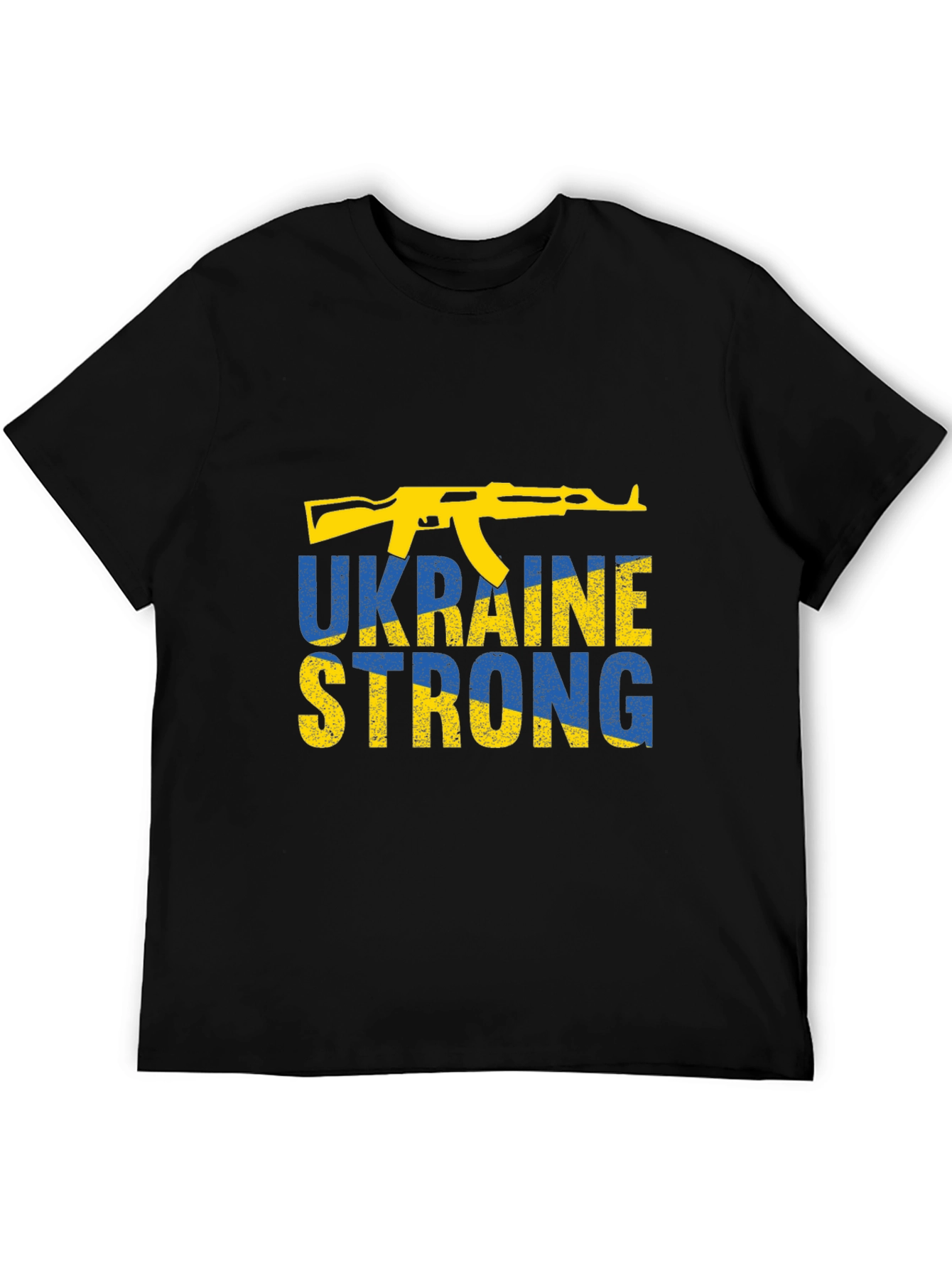 Ukraine Strong Black T-Shirt