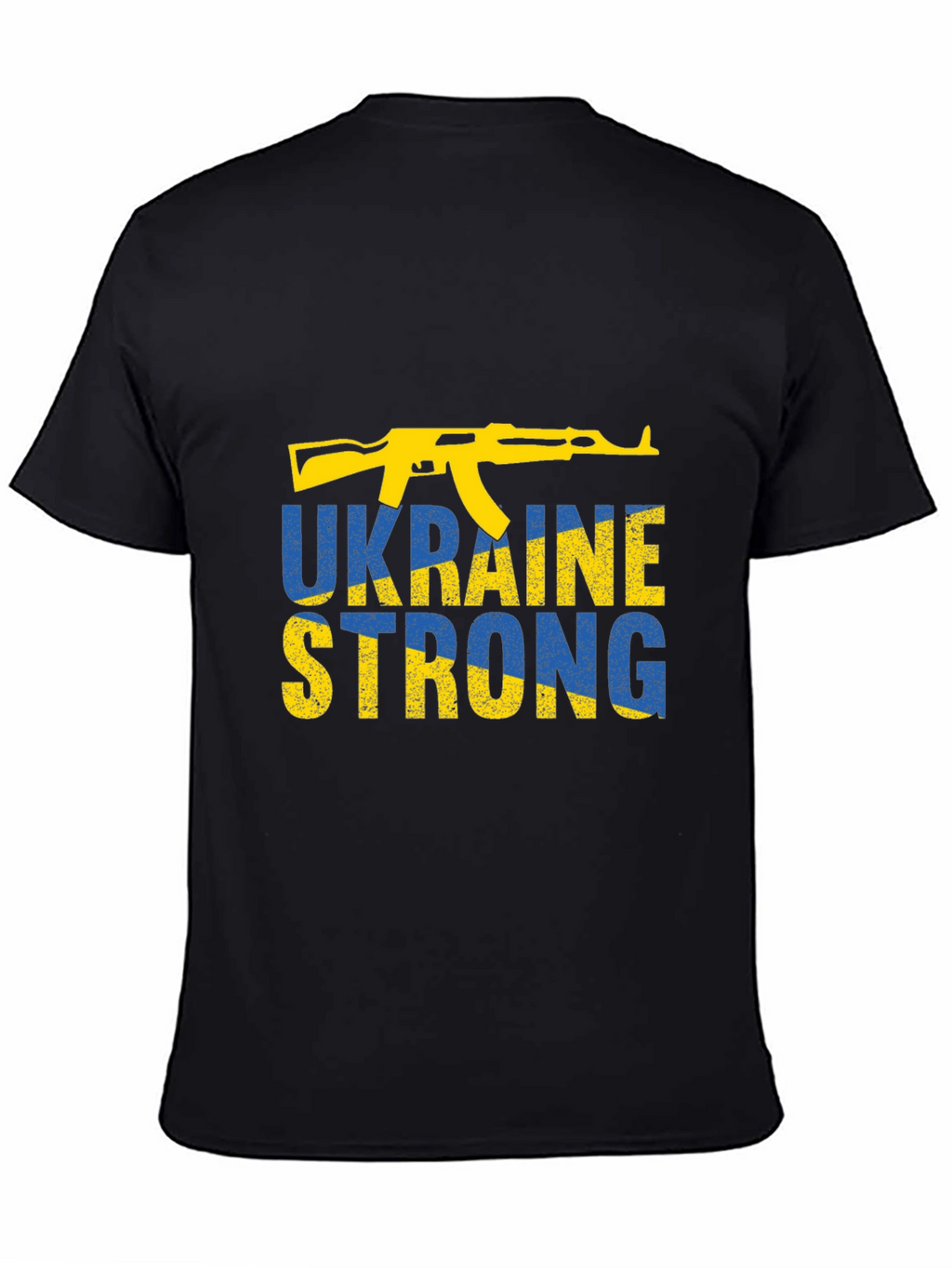 Ukraine Strong Black T-Shirt