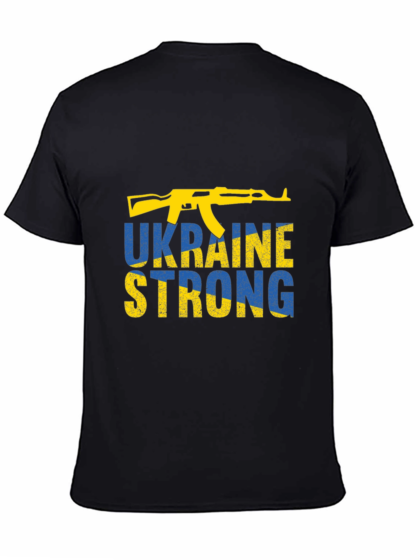 Ukraine Strong Black T-Shirt
