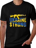 Ukraine Strong Black T-Shirt