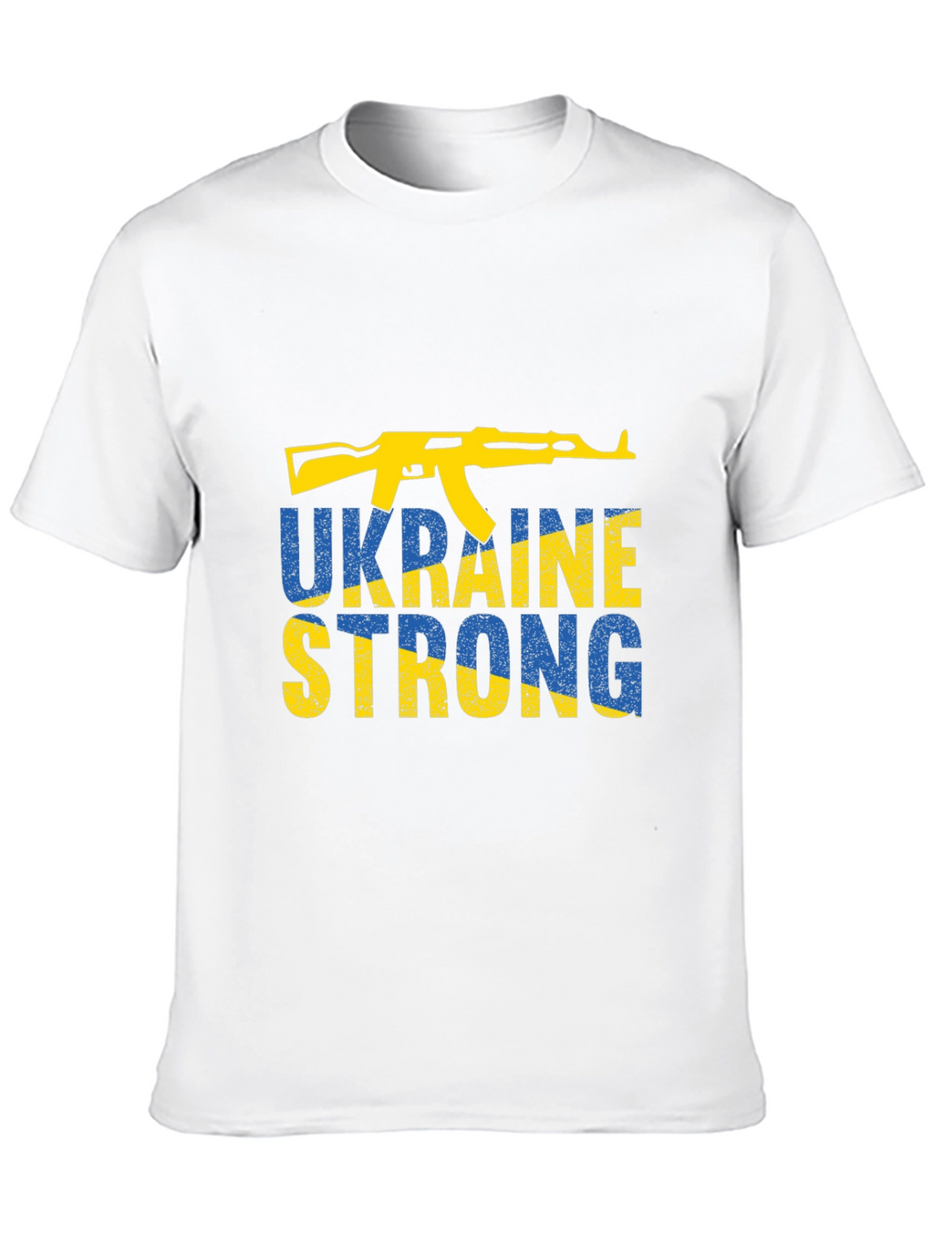 Ukraine Strong Black T-Shirt
