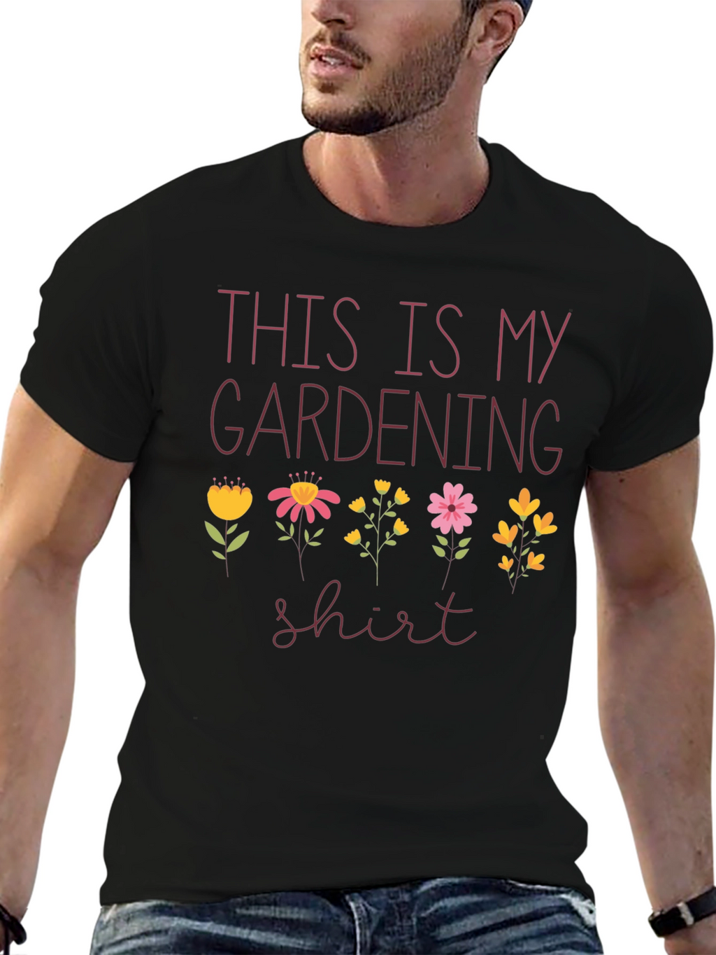 Gardening Shirt - Floral Design