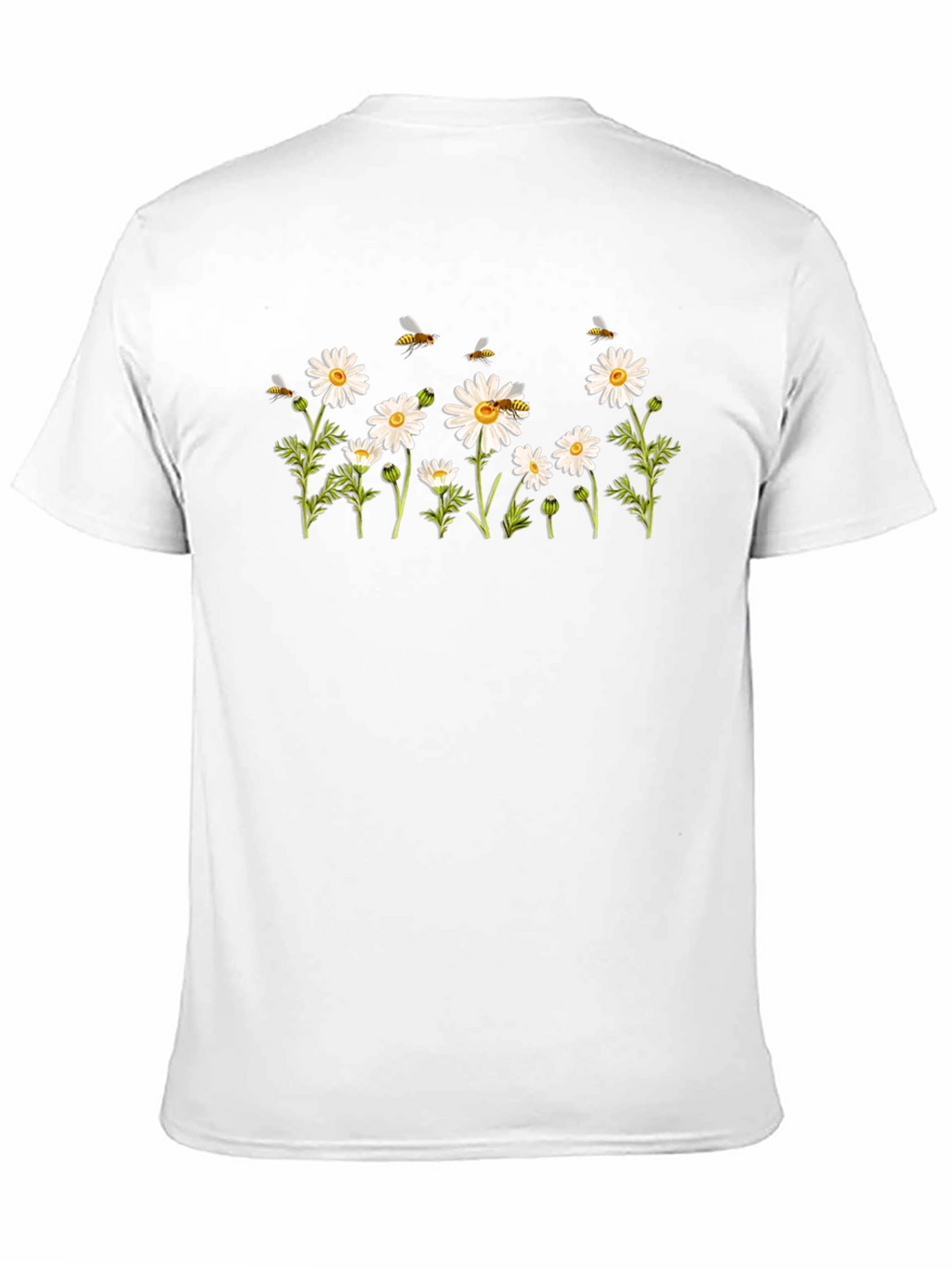 Daisy & Bee Graphic Tee - Classic Black