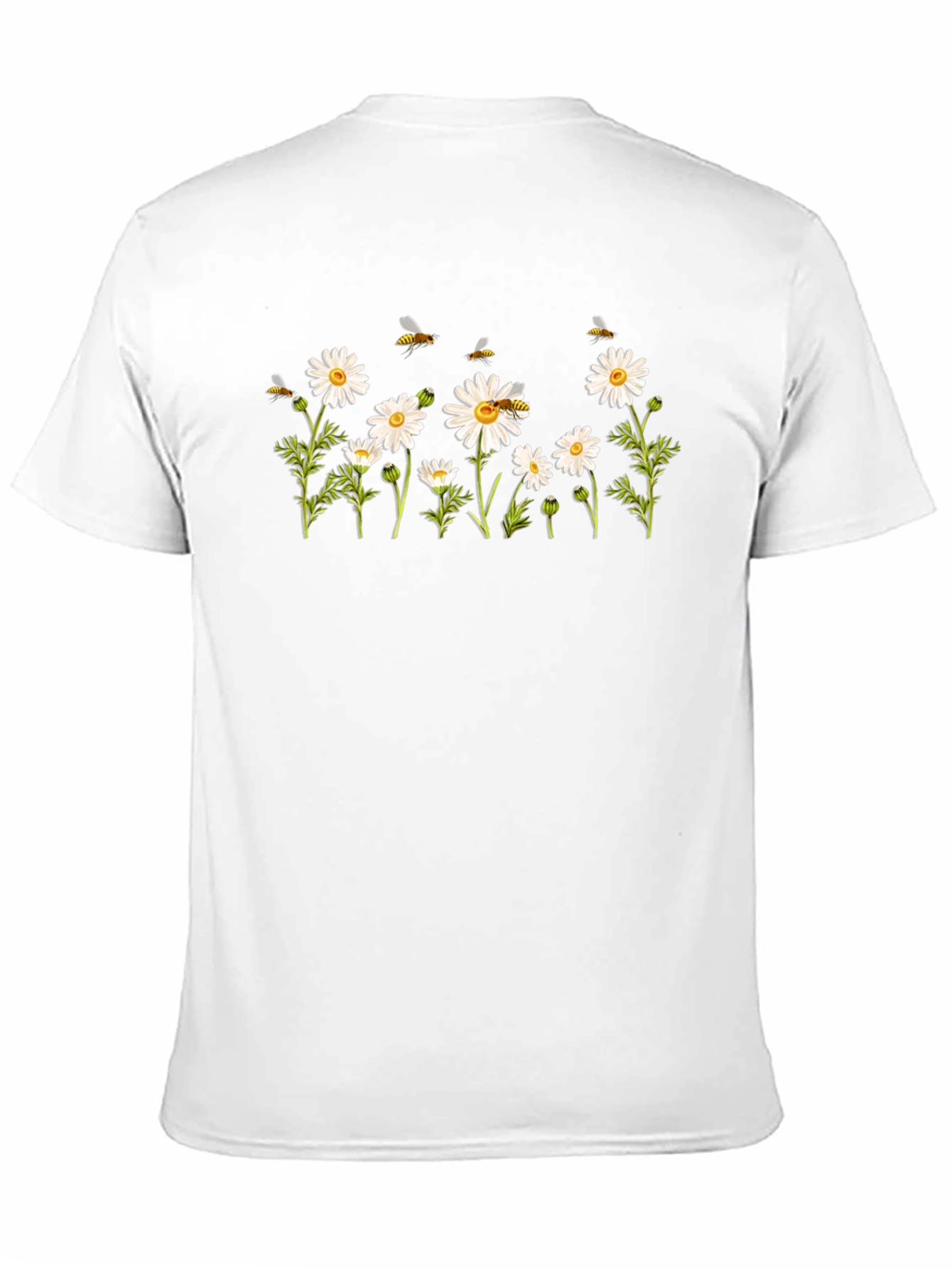Daisy & Bee Graphic Tee - Classic Black