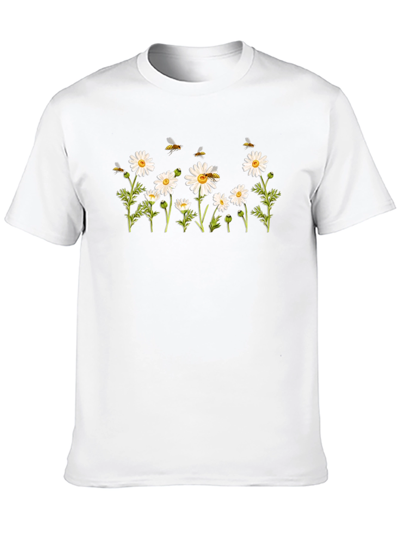 Daisy & Bee Graphic Tee - Classic Black