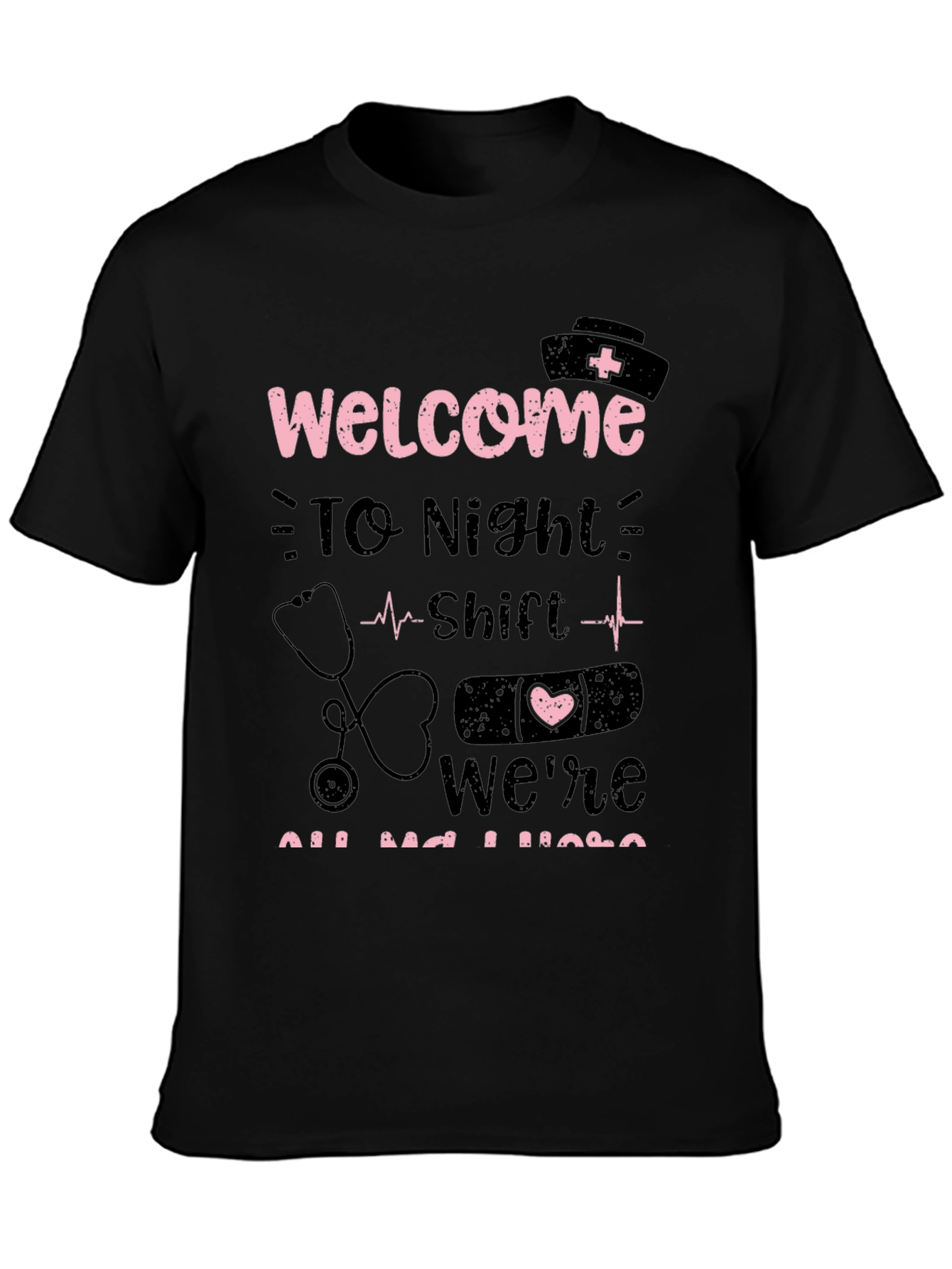 Night Shift Nurse Graphic Tee