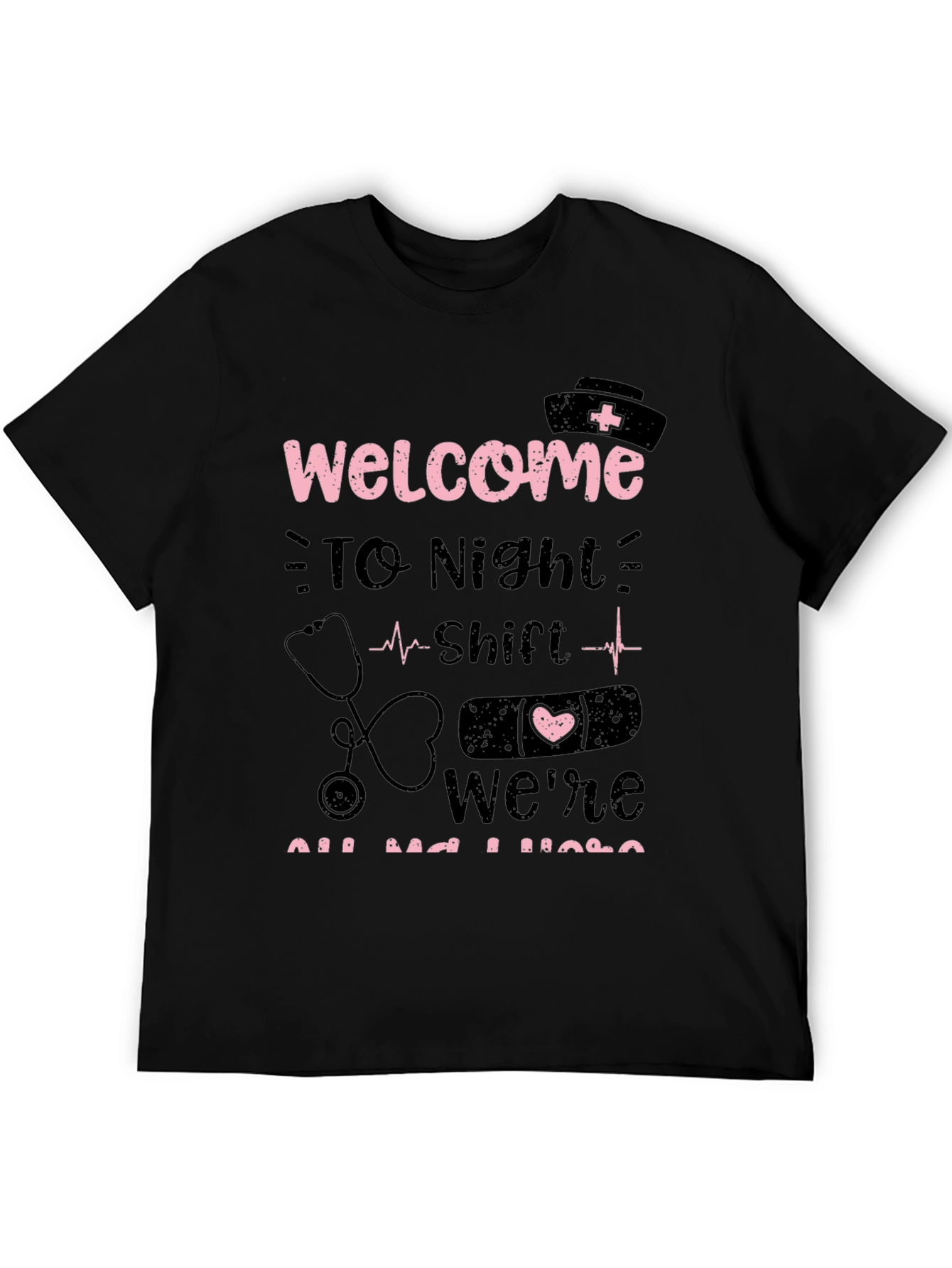 Night Shift Nurse Graphic Tee