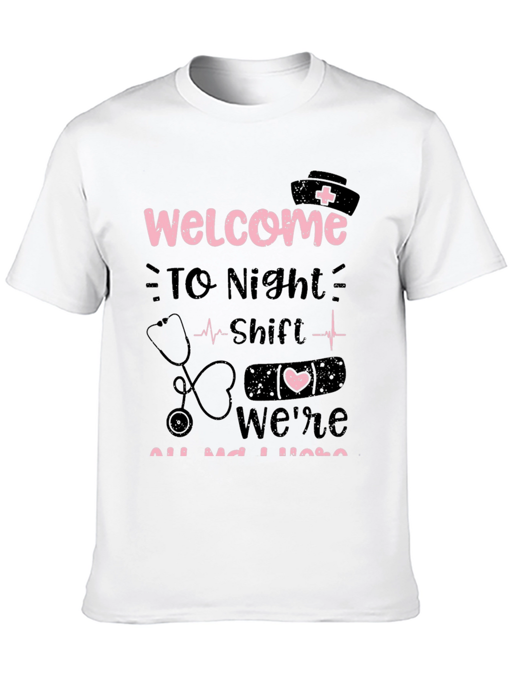 Night Shift Nurse Graphic Tee