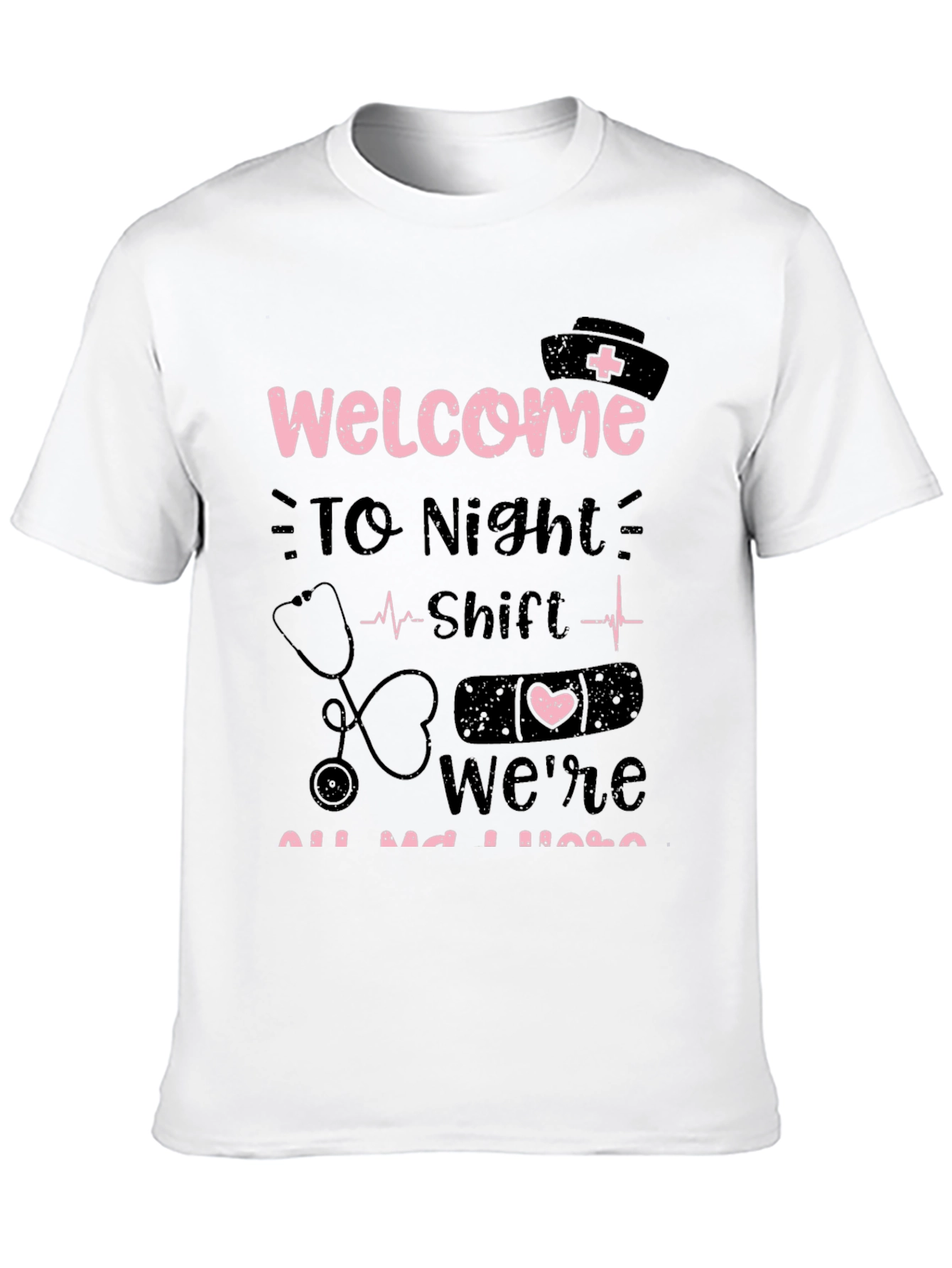 Night Shift Nurse Graphic Tee