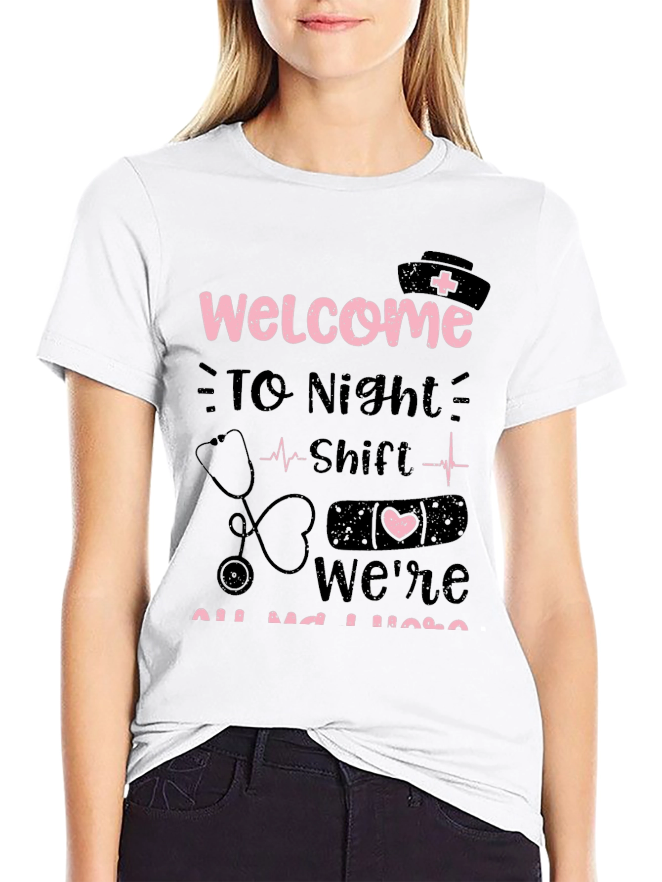Night Shift Nurse Graphic Tee