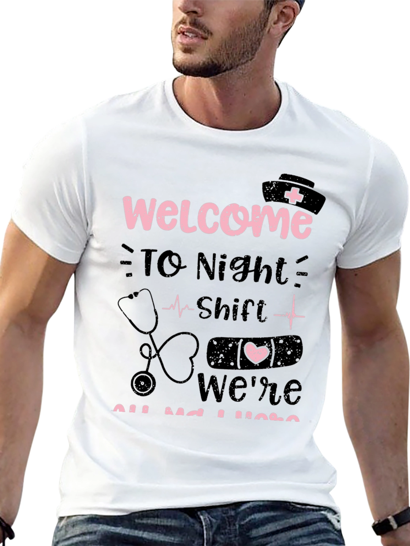 Night Shift Nurse Graphic Tee