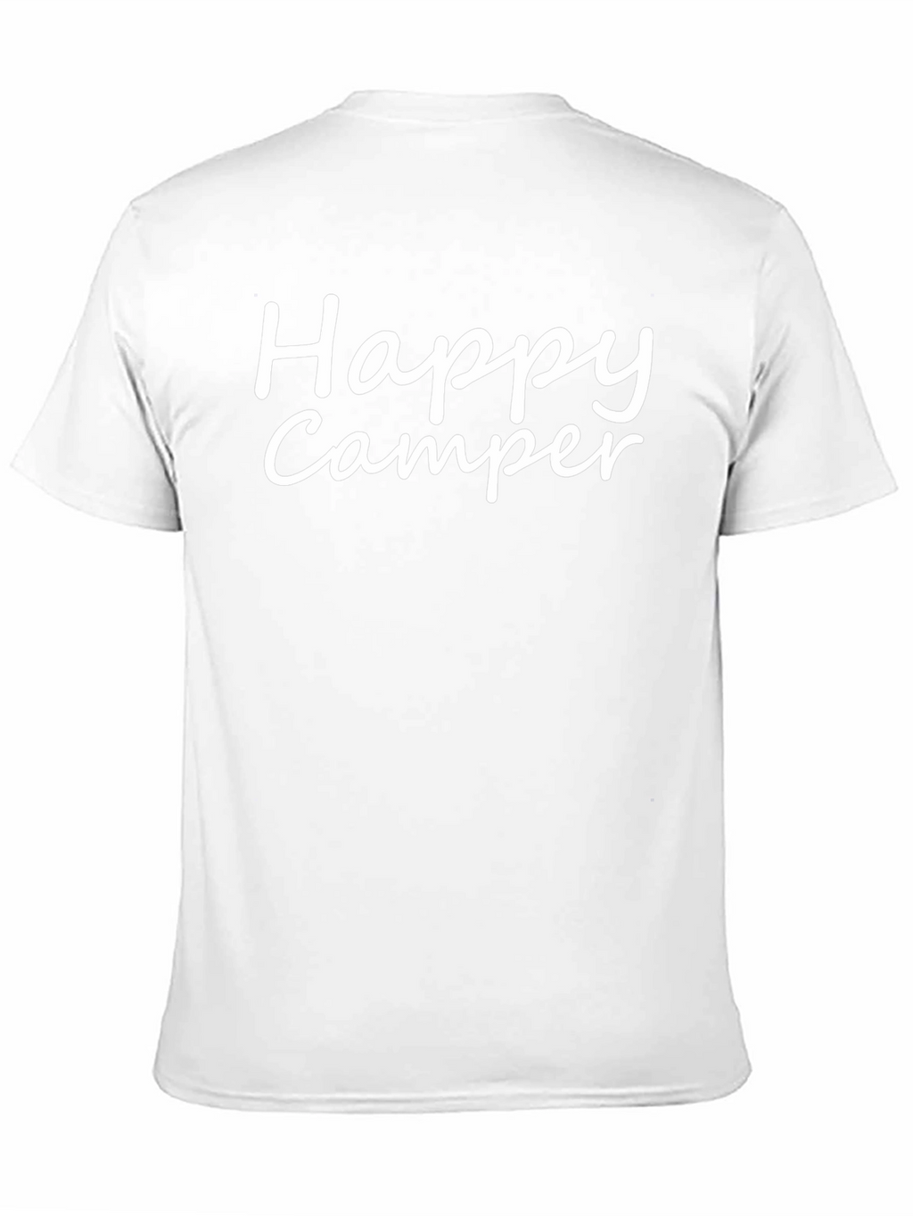 Happy Camper Graphic Tee - Camping Humor T-Shirt
