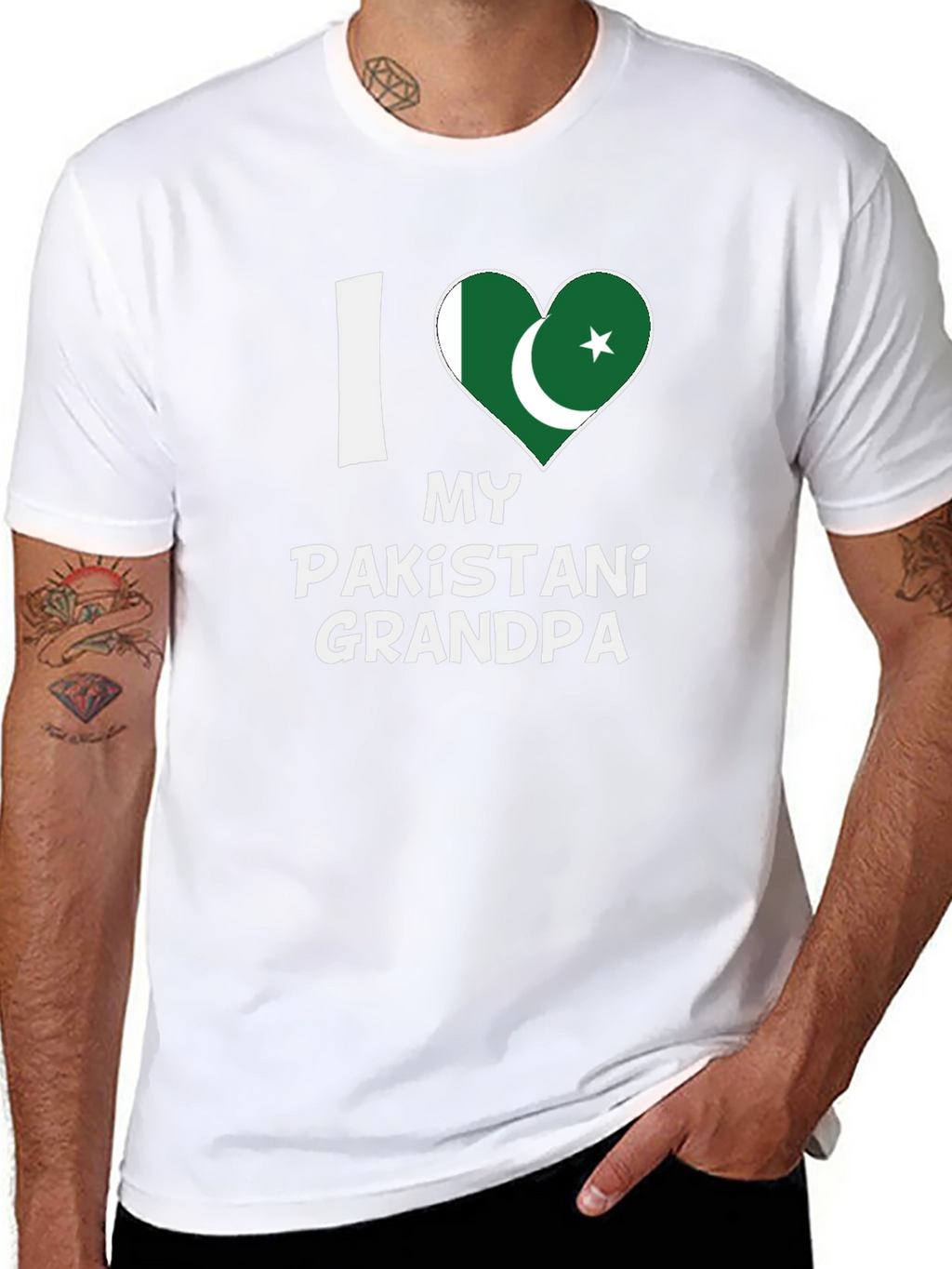 I Love My Pakistani Grandpa T-Shirt