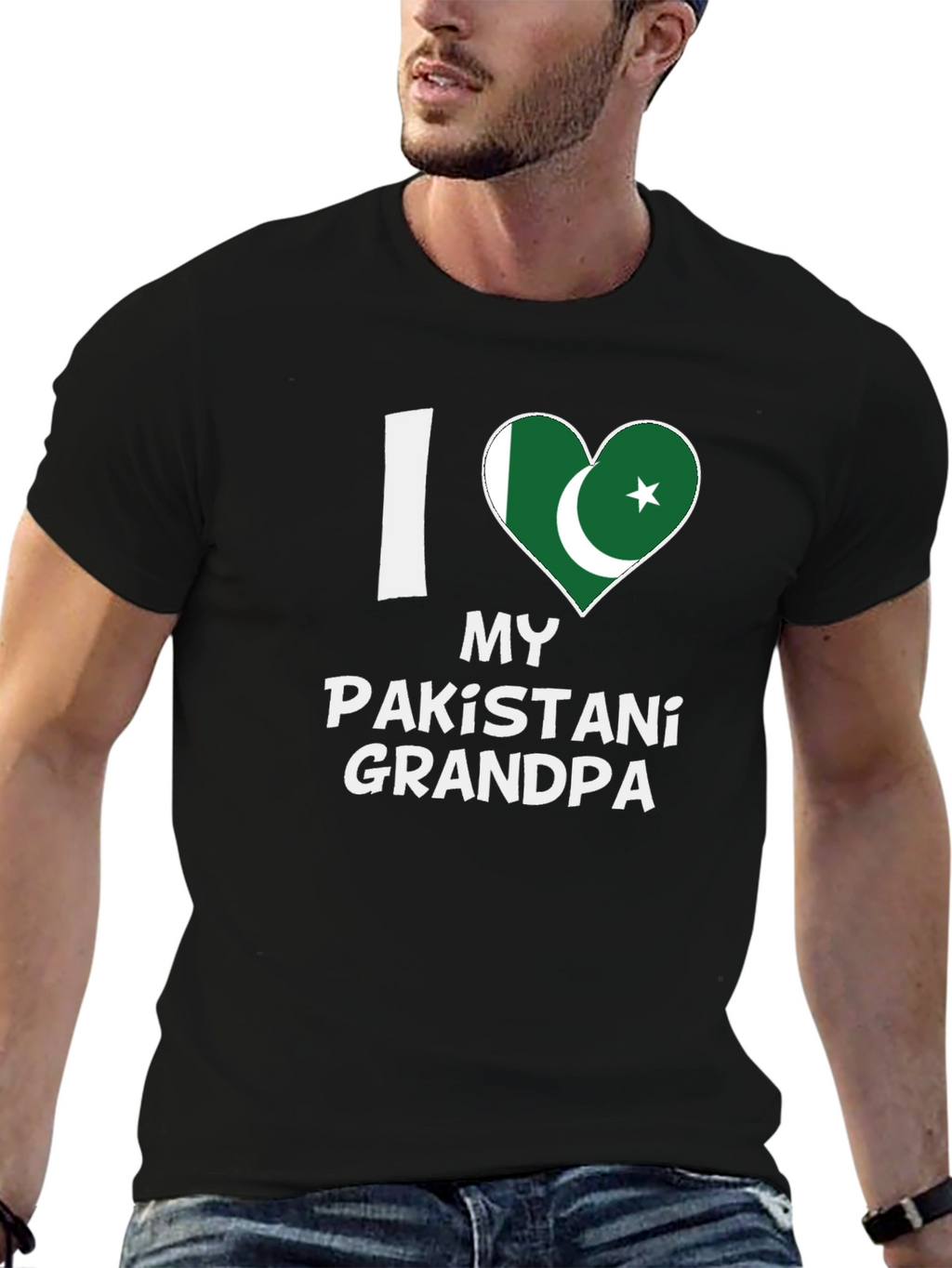 I Love My Pakistani Grandpa T-Shirt