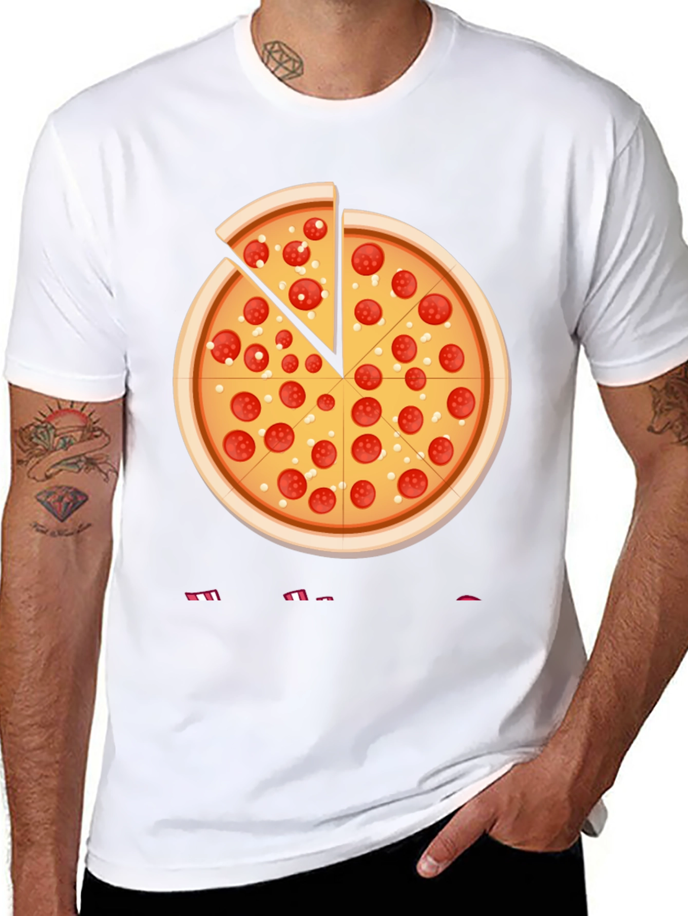 Pizza Slice Graphic Tee - Unisex Casual T-Shirt