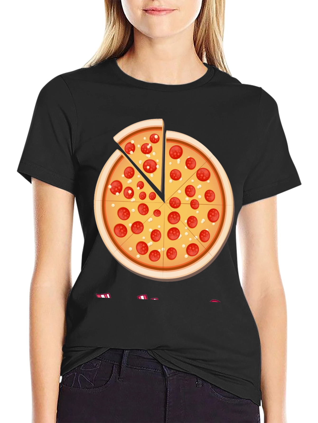 Pizza Slice Graphic Tee - Unisex Casual T-Shirt