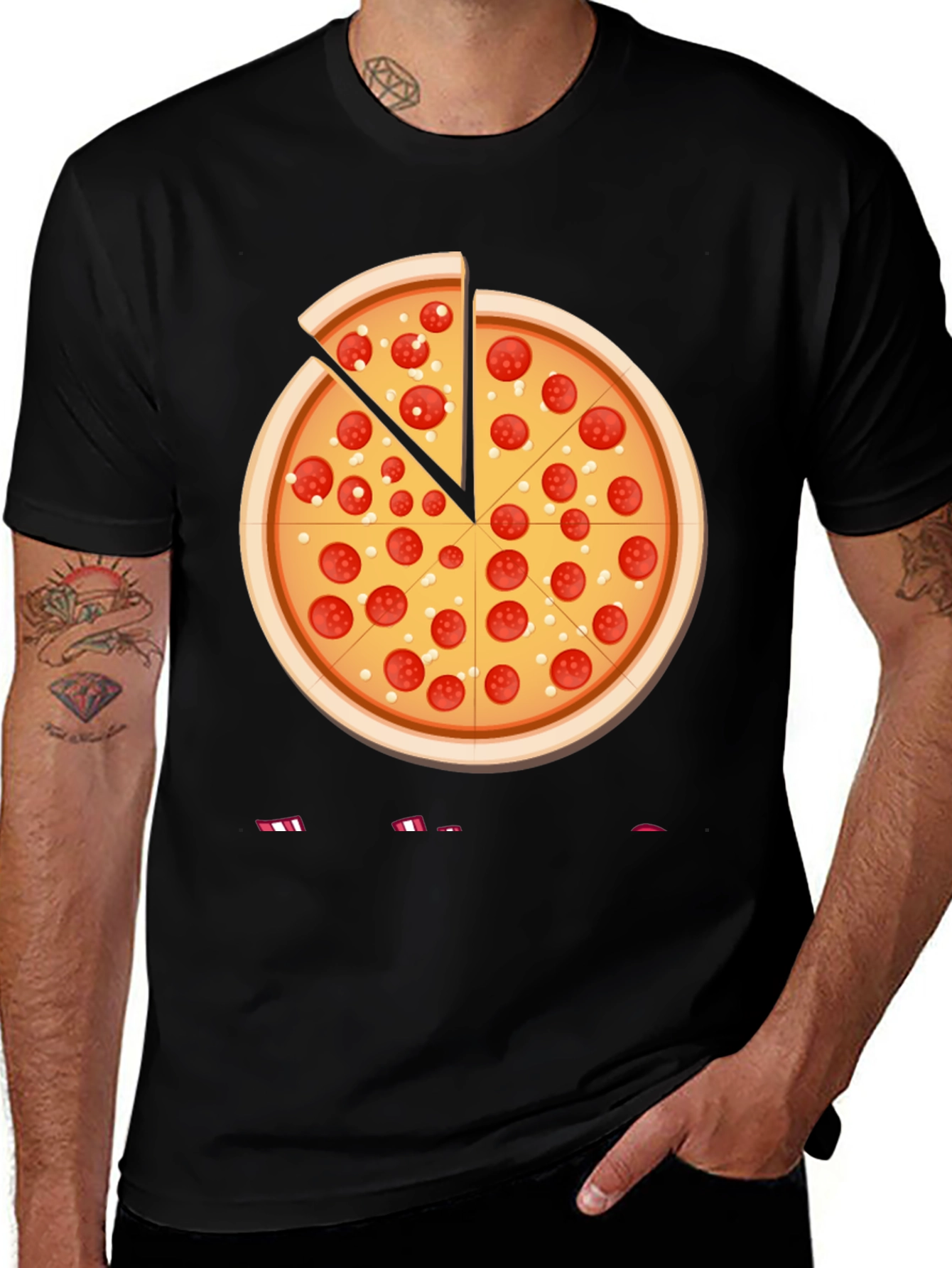 Pizza Slice Graphic Tee - Unisex Casual T-Shirt