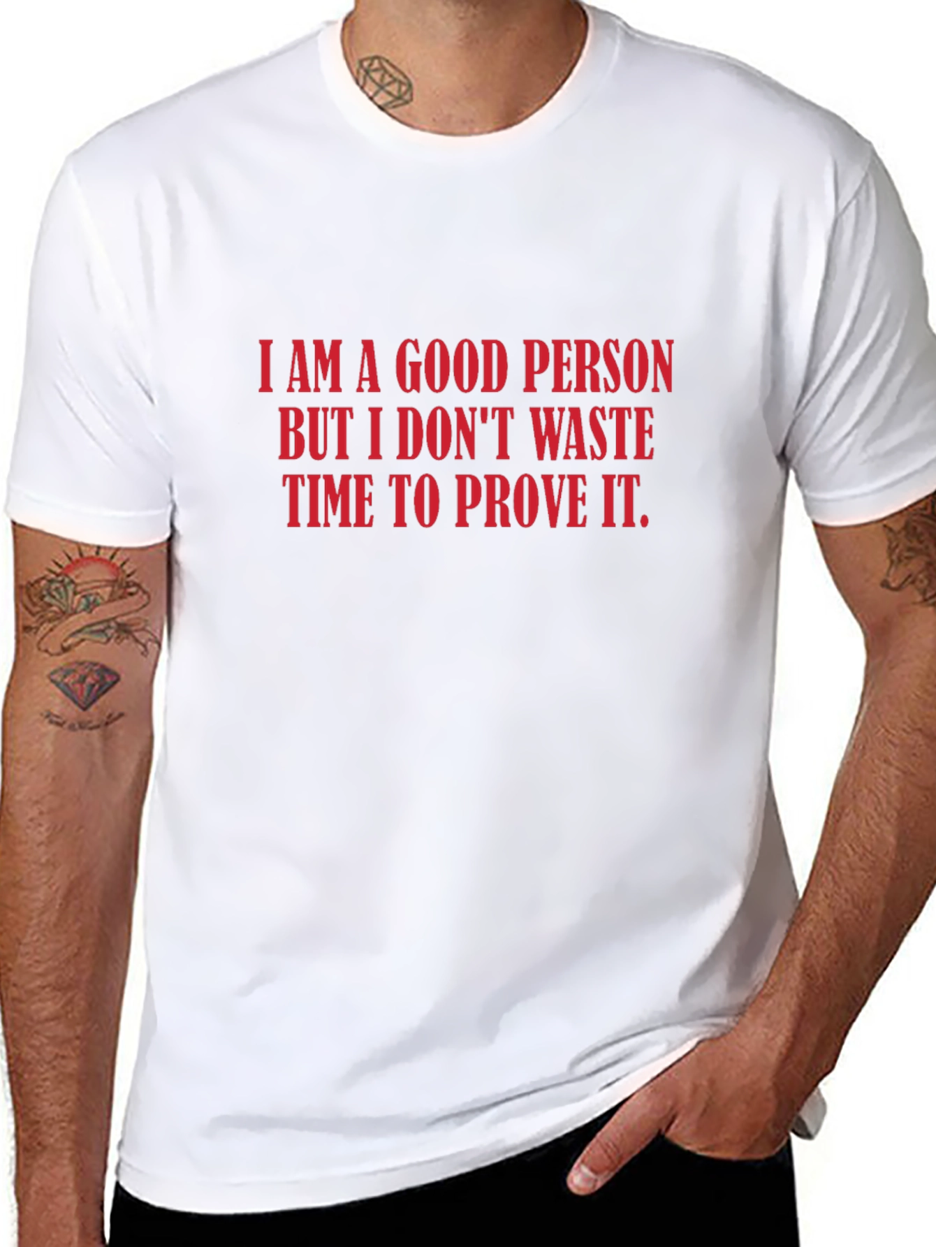 I Am A Good Person Graphic Tee