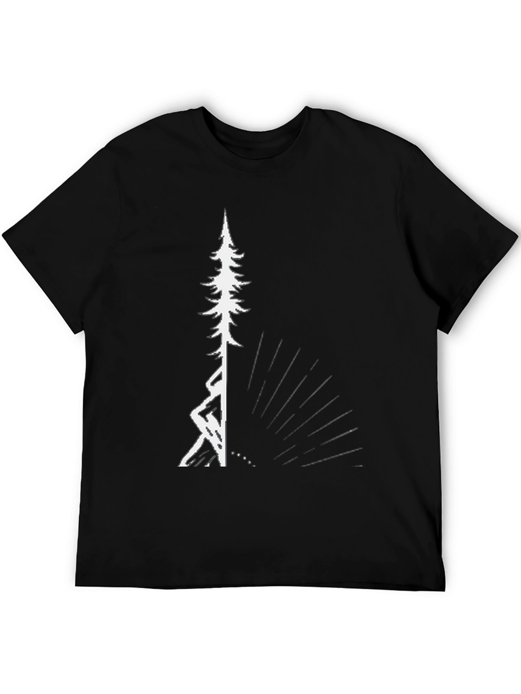 Black Tree Graphic Tee - Nature Inspired