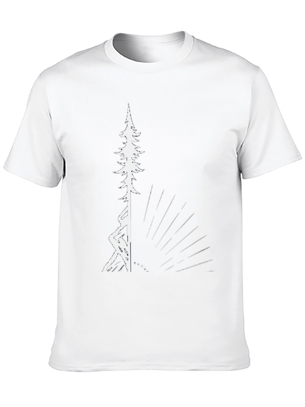 Black Tree Graphic Tee - Nature Inspired