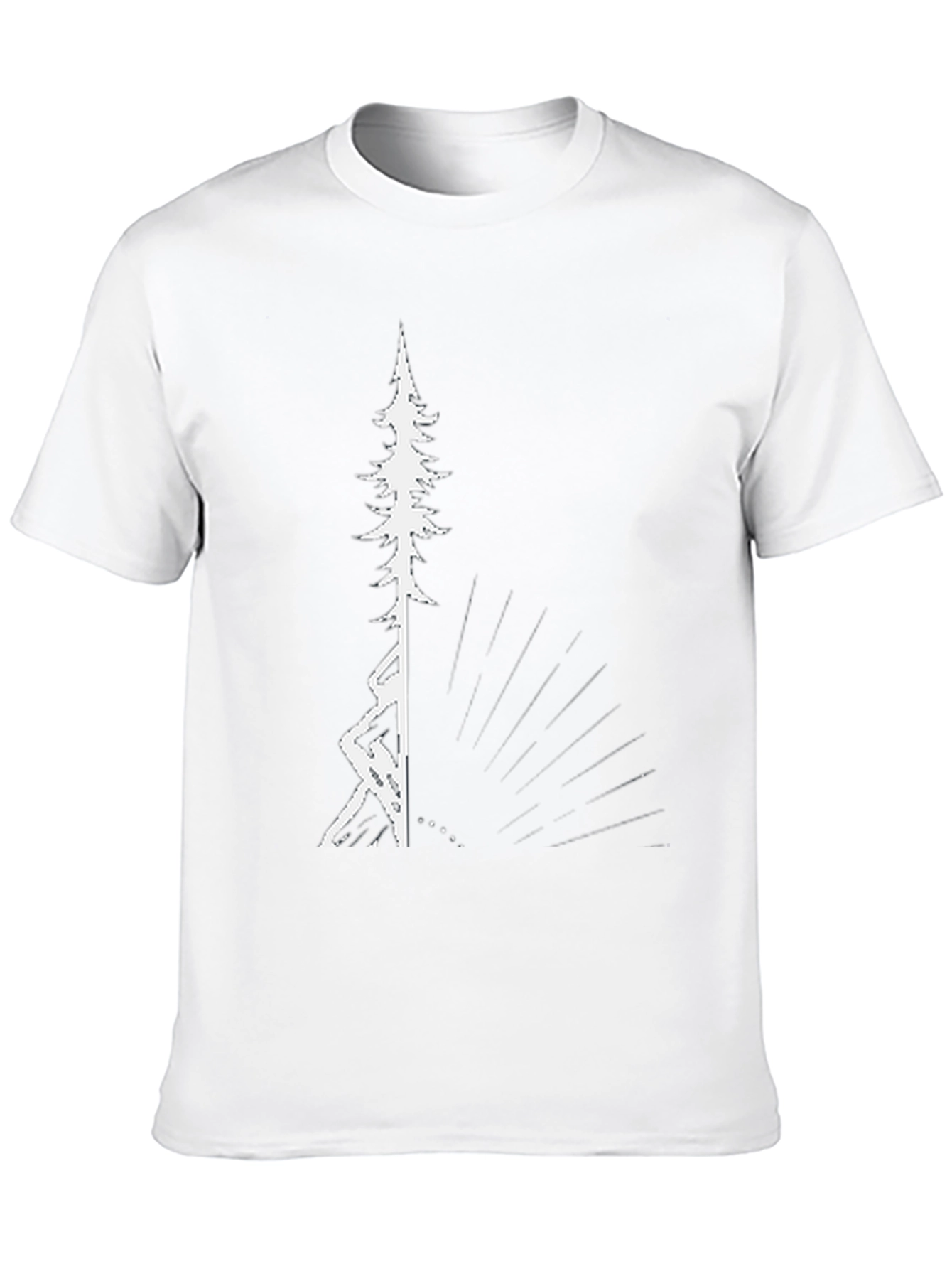Black Tree Graphic Tee - Nature Inspired