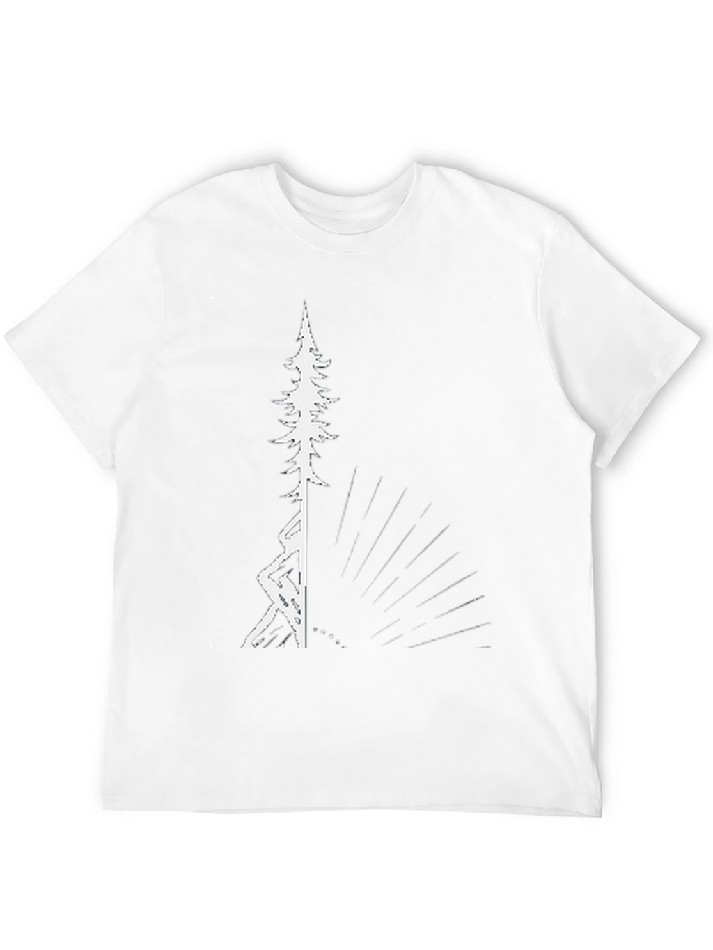 Black Tree Graphic Tee - Nature Inspired