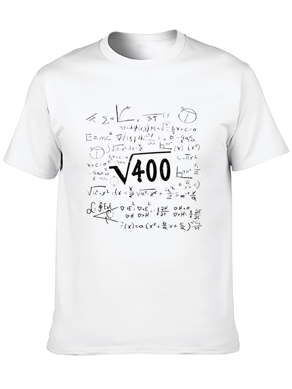 Math Formula T-Shirt - Square Root of 400