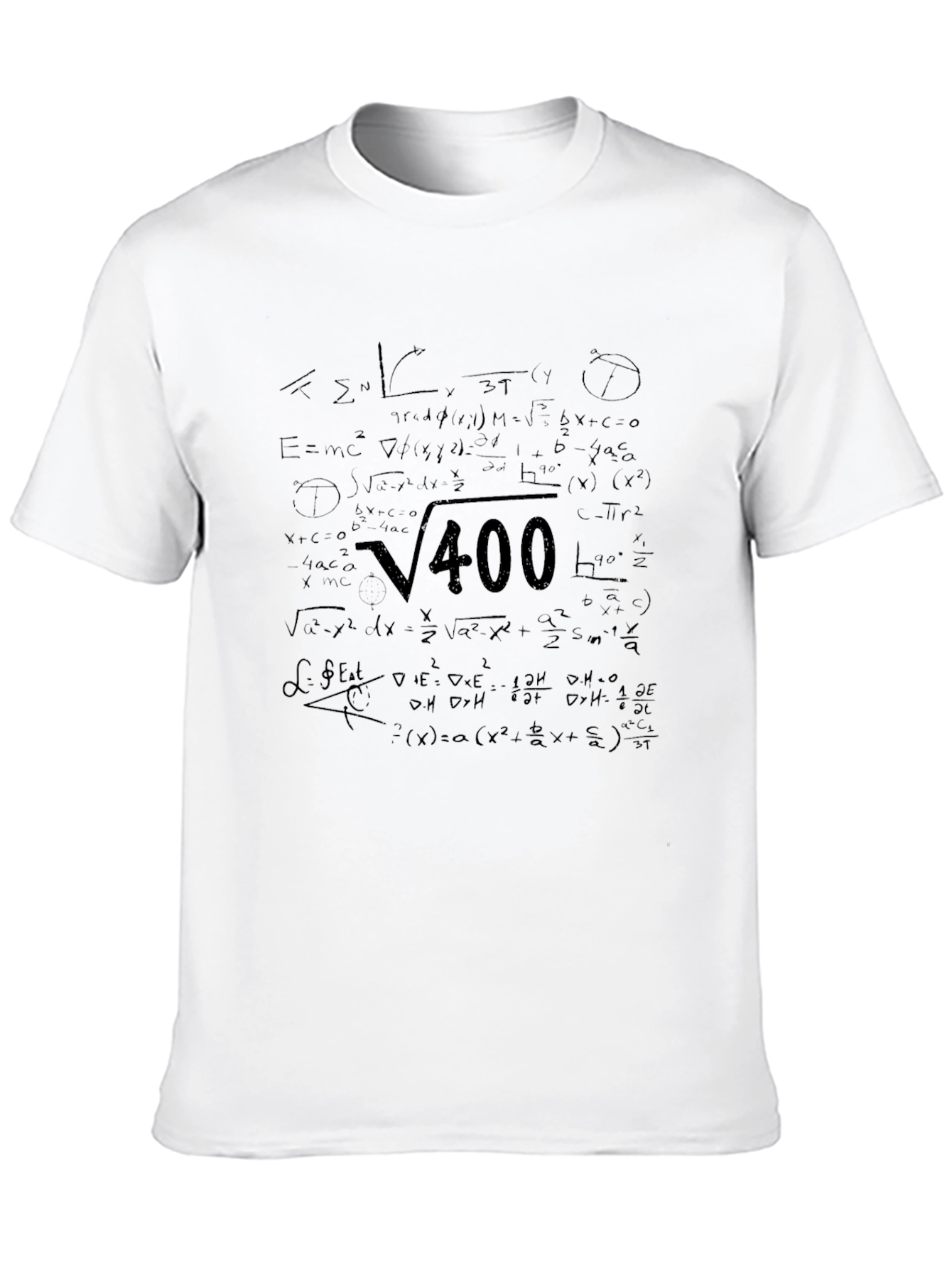 Math Formula T-Shirt - Square Root of 400