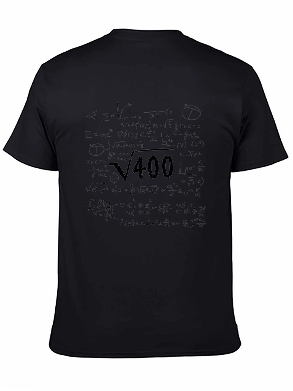 Math Formula T-Shirt - Square Root of 400
