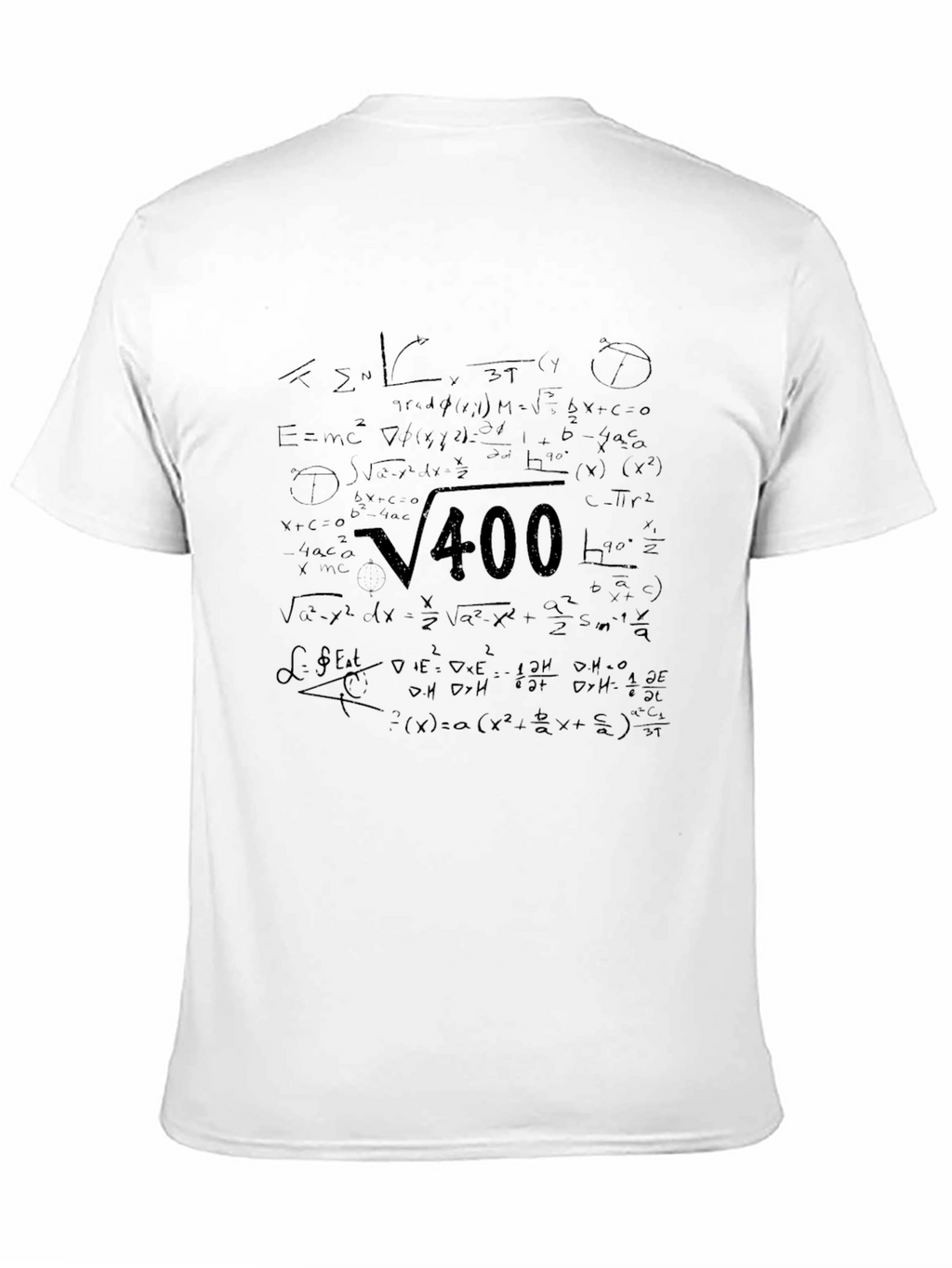 Math Formula T-Shirt - Square Root of 400