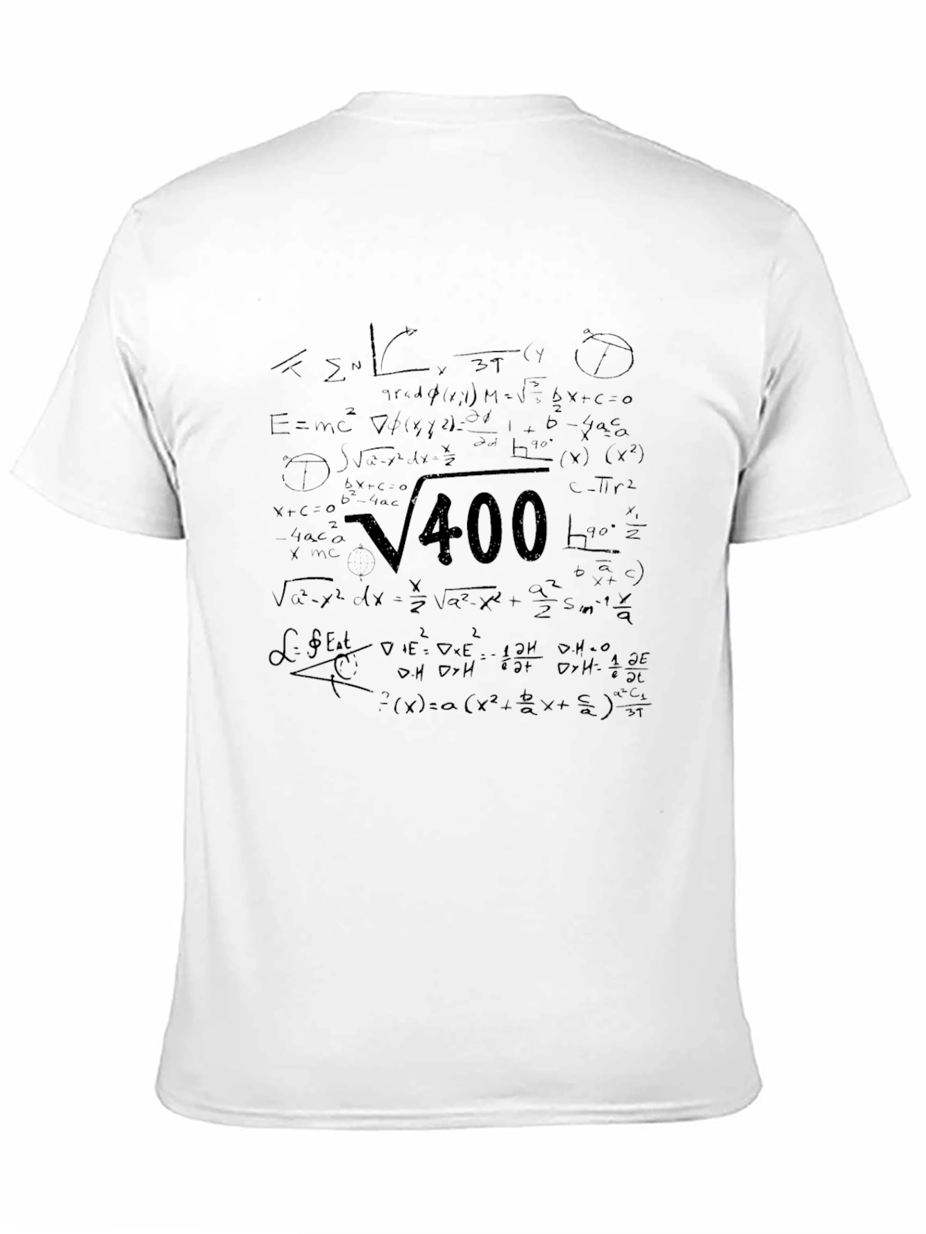 Math Formula T-Shirt - Square Root of 400