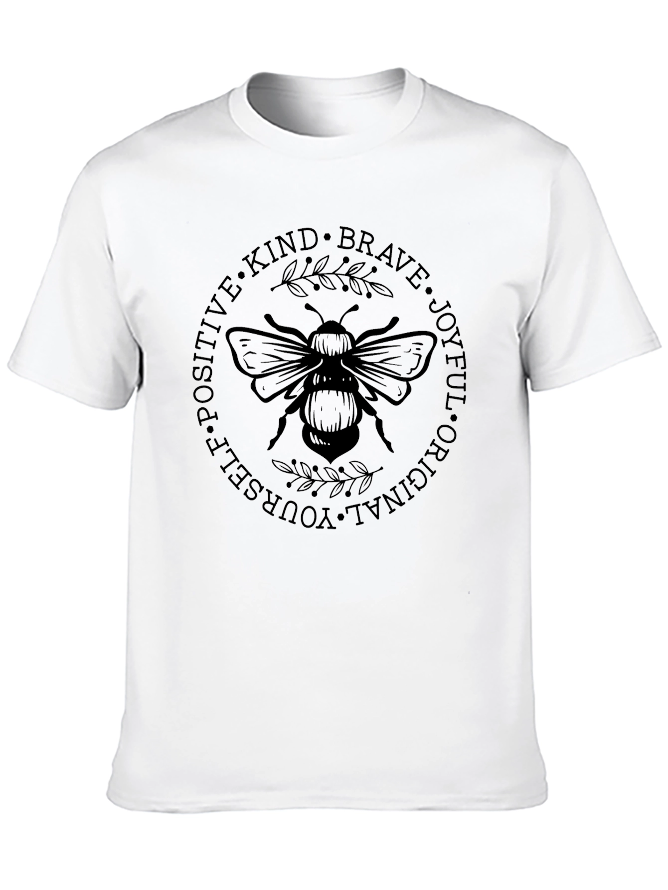 Bee Kind Black Graphic T-Shirt